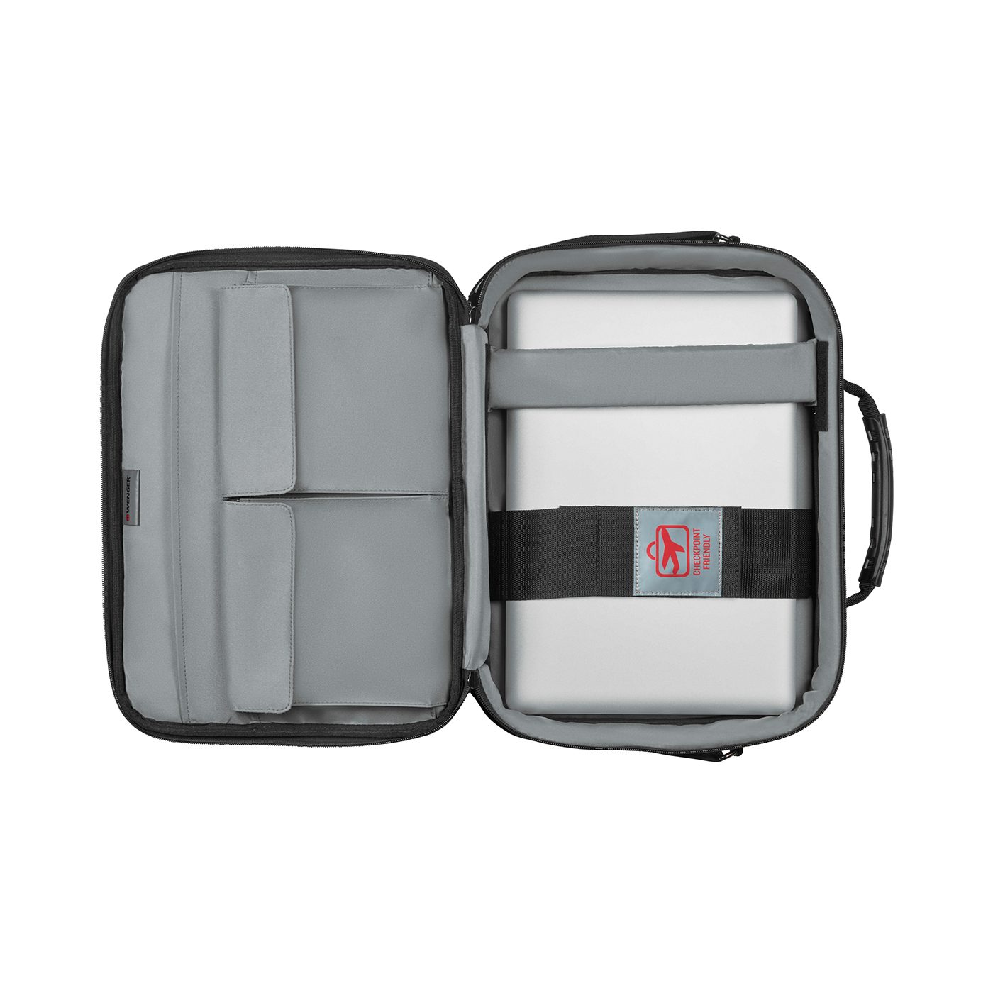 Wenger Laptoptasche 16 Zoll Laptop-Aktentasche, schwarz