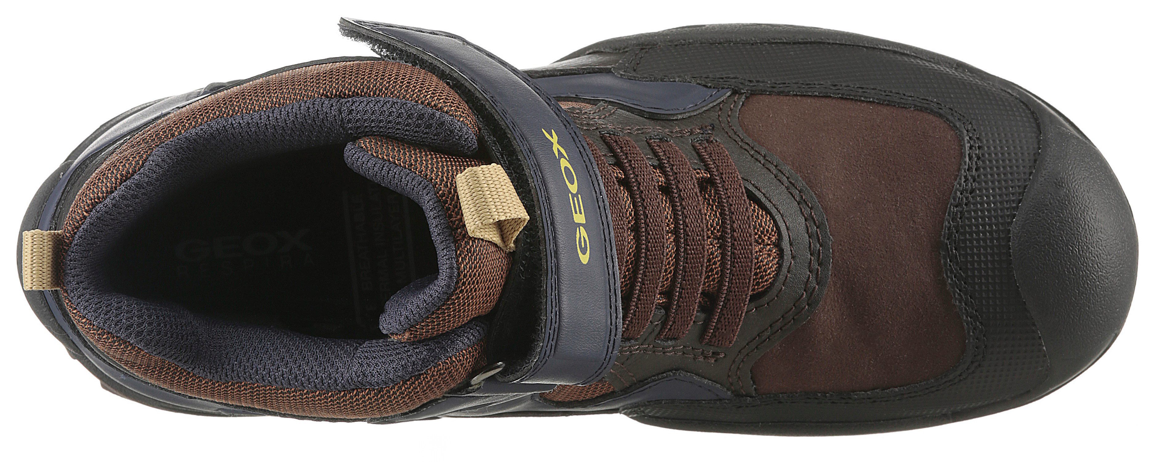 Geox J NEW SAVAGE BOY B ABX Winterstiefel Trekkingboots, Winterstiefel, Kindergartenschuh mit Warmfutter