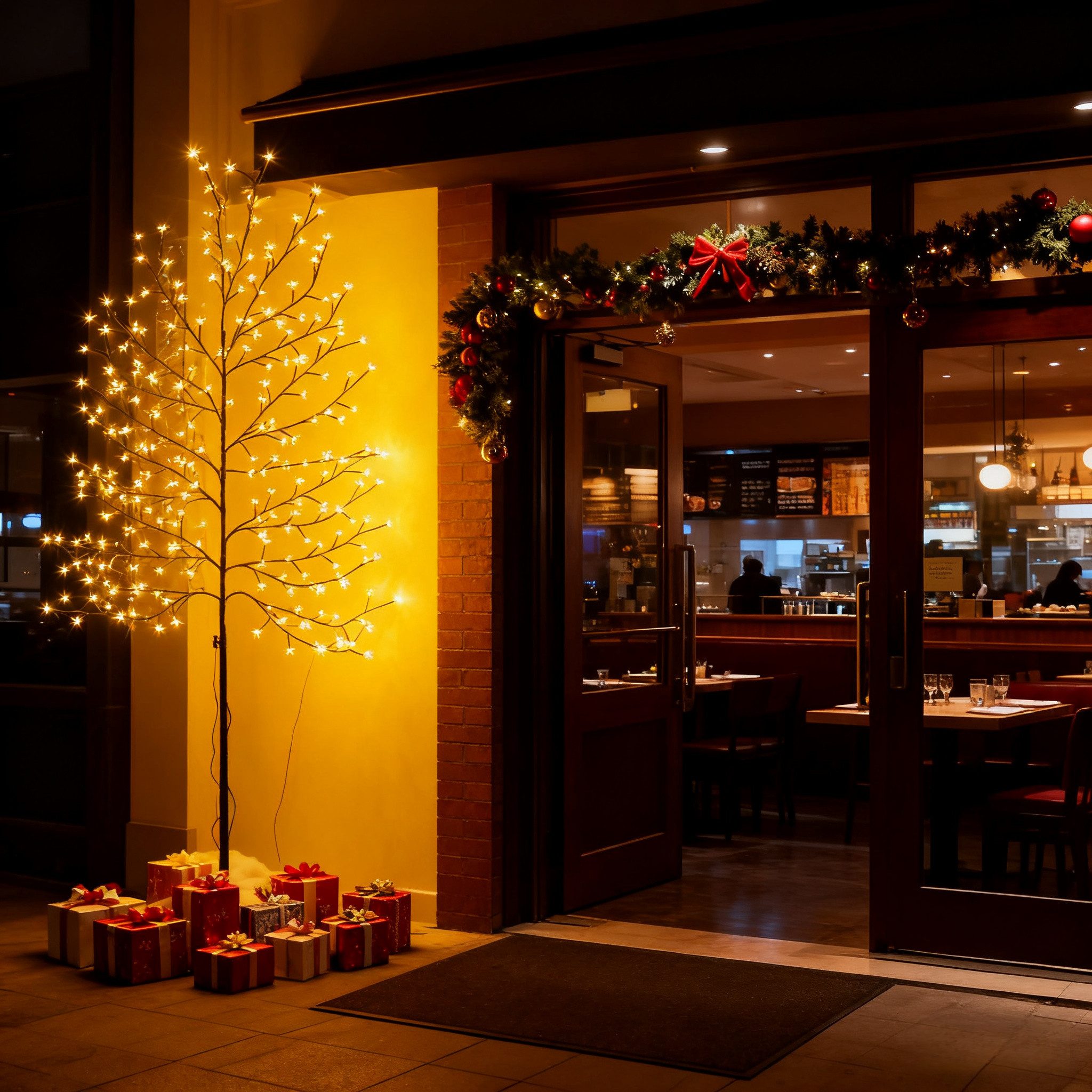 CCLIFE LED Baum Led Lichterbaum Indoor Weihnachtsbaum, Kirschblütenbaum Lic günstig online kaufen