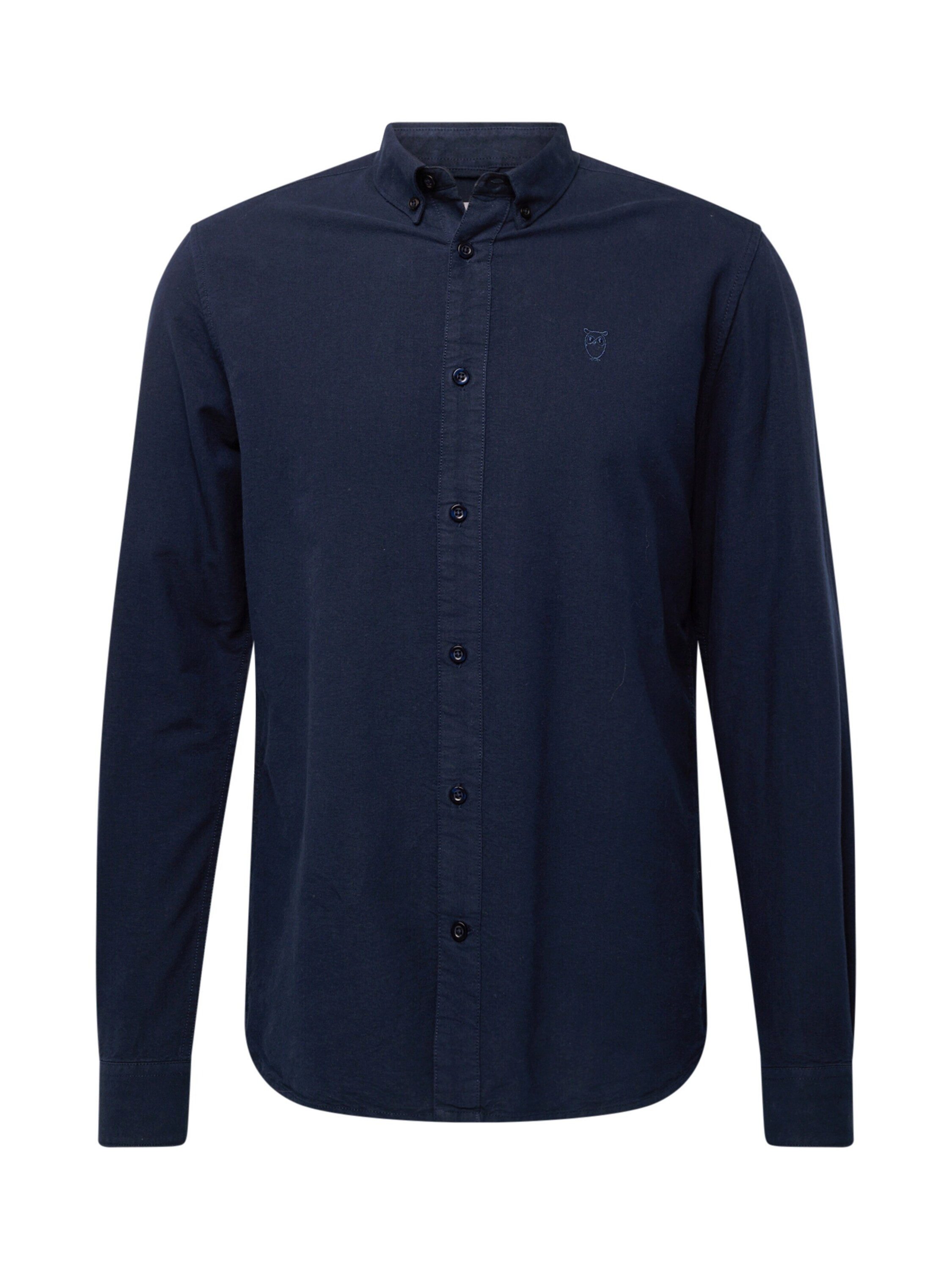 KnowledgeCotton Apparel Langarmhemd Harald (1-tlg)