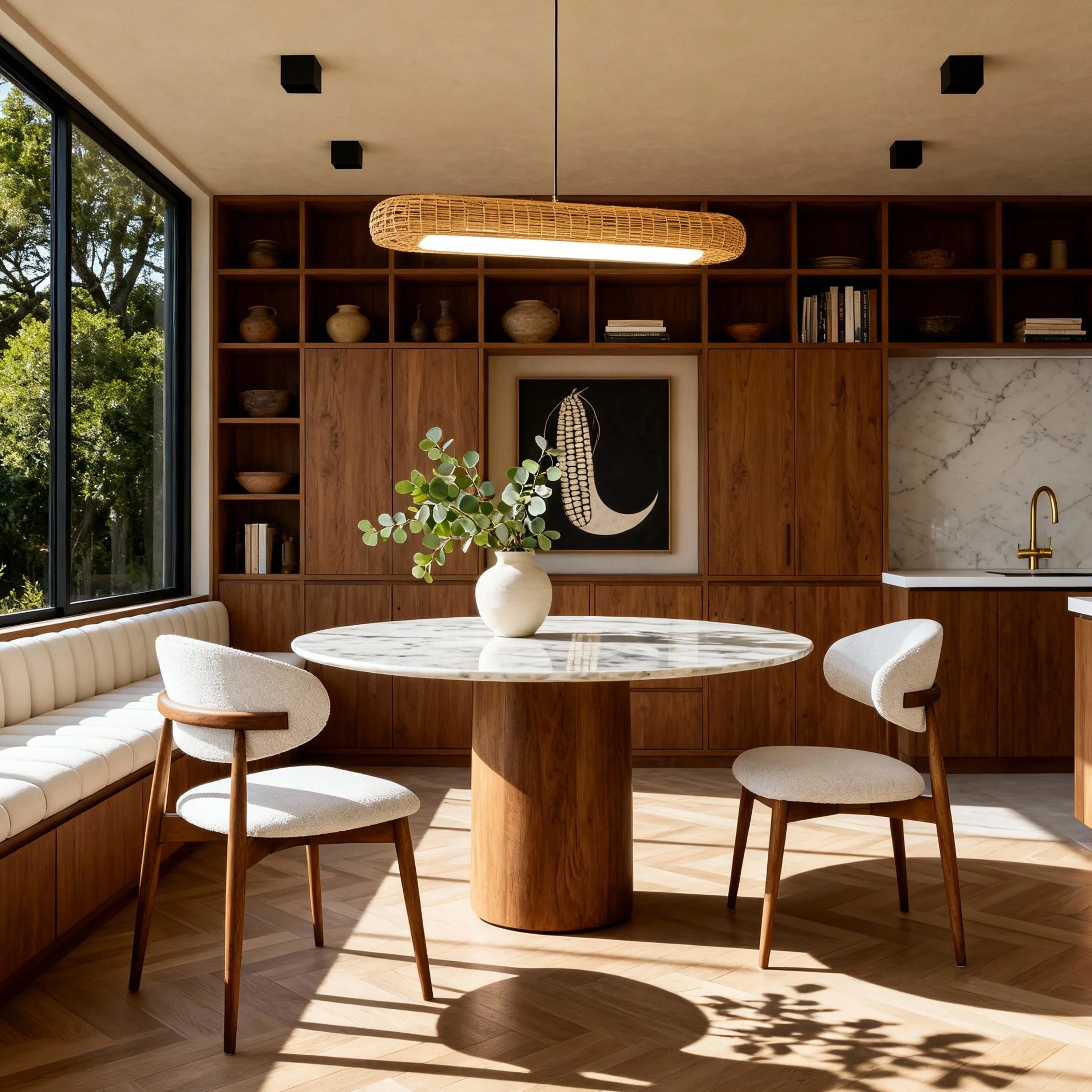 VECHOO Esszimmerstuhl Zerlegter Holzstuhl, Gestell aus Gummibaumholz, 2 Stück/Karton (2 St), einfach zu montieren, preisgünstige Wahl für Ihr Esszimmer, Naturfarbe