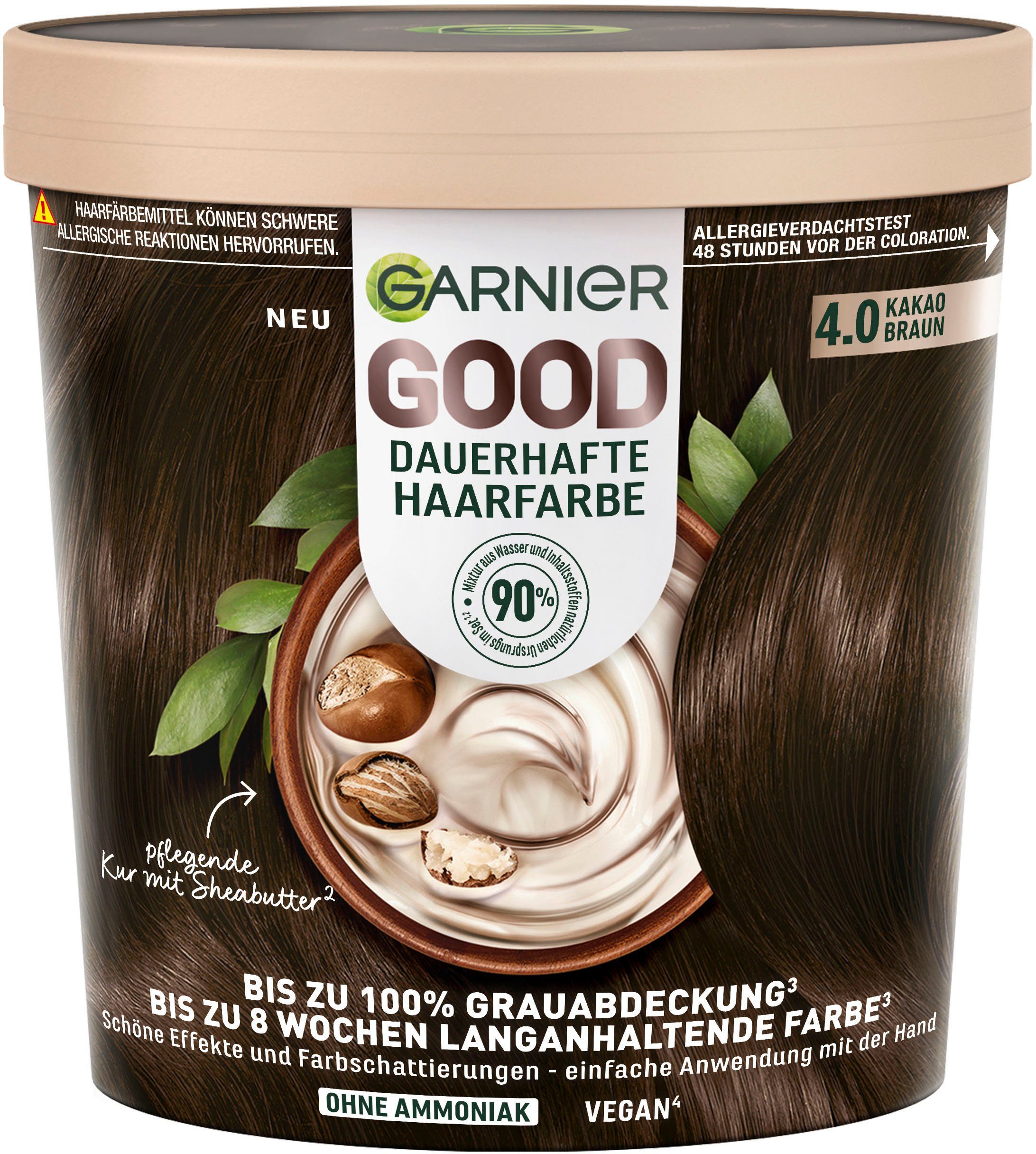 GARNIER Coloration Garnier GOOD Dauerhafte Haarfarbe, mit pflegender Formel
