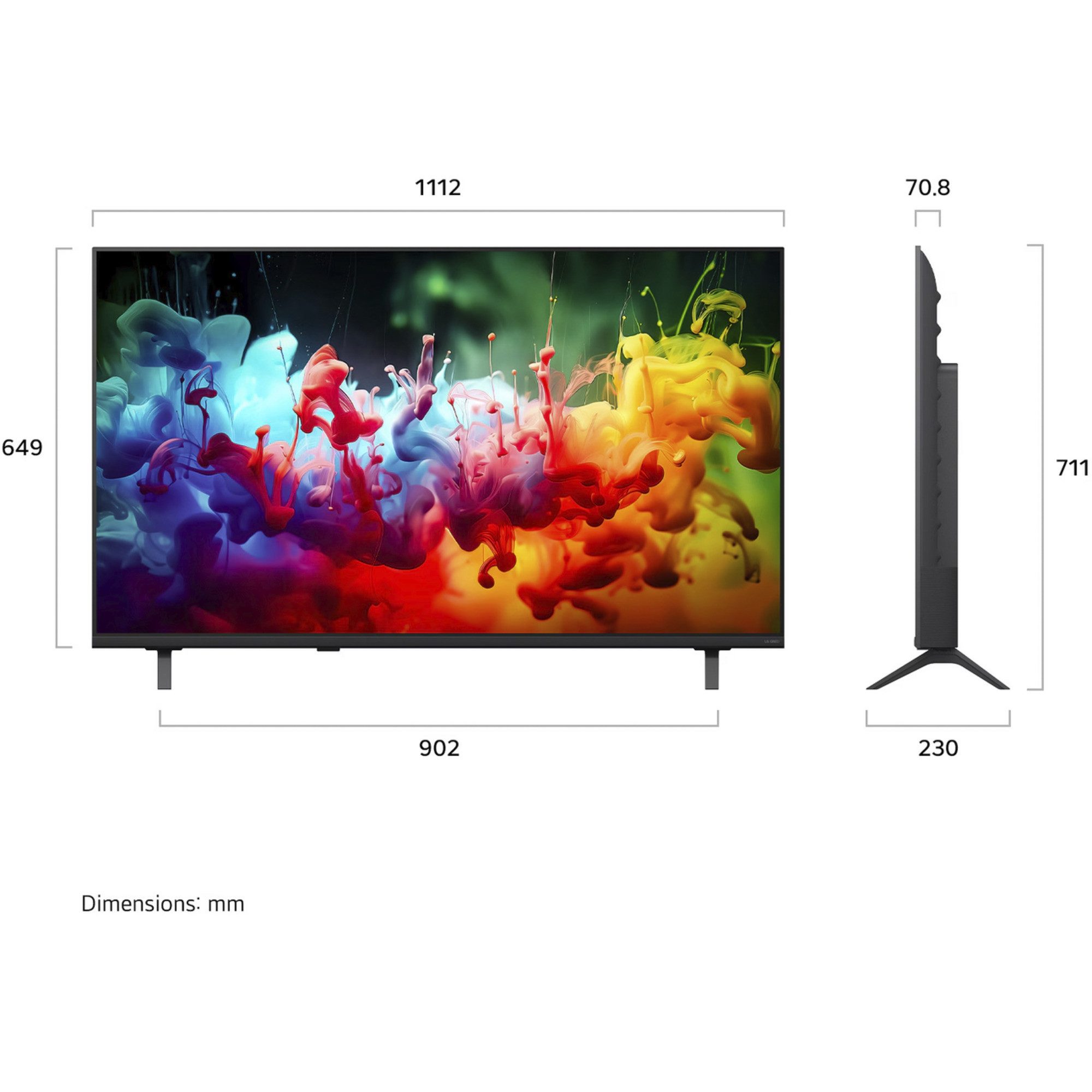 LG 50QNED7EB3C LED-Fernseher (50 Zoll, 4K Ultra HD, Ja)