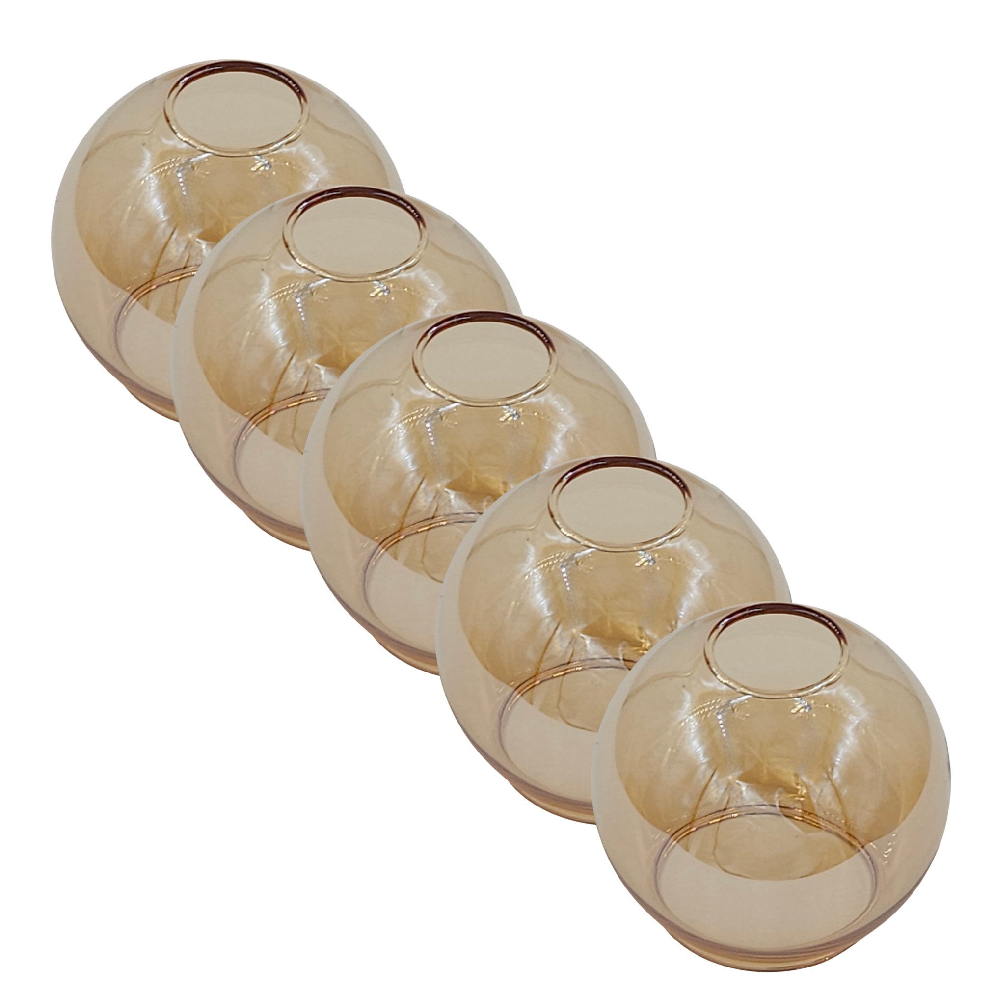 Lichthandel Hoch Lampenschirm klein Hängelampe E14 Lampenschirm Glas Castel günstig online kaufen