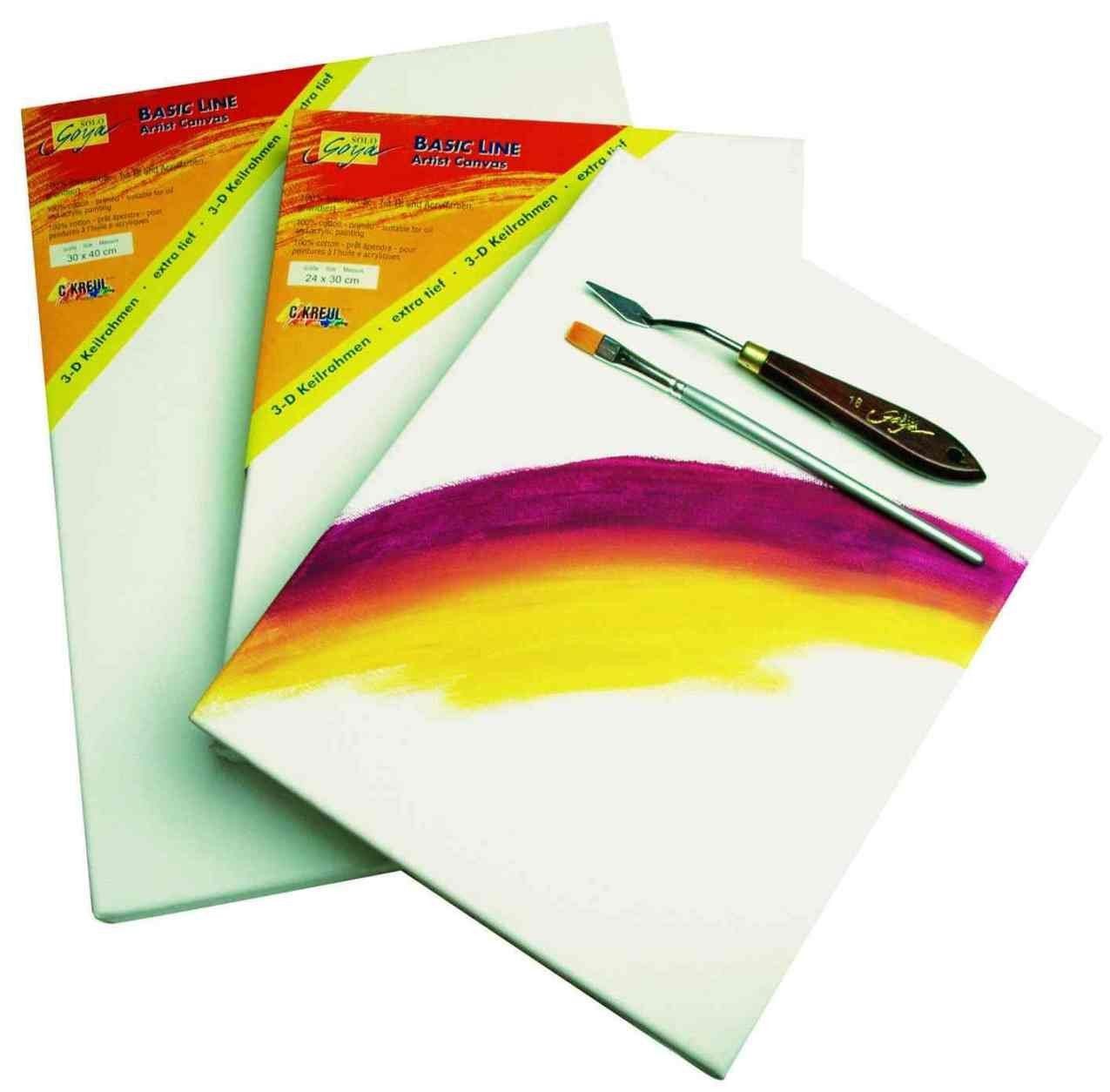 Kreul Leinwand Kreul Solo Goya Basic Line Galerie-Rahmen 60 x 80