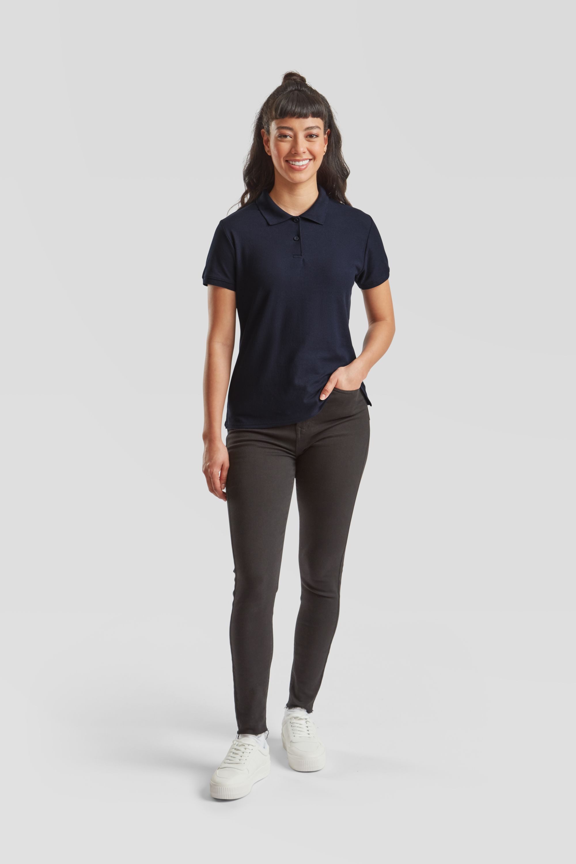 Fruit of the Loom Poloshirt Fruit of the Loom 65/35 Polo Lady-Fit 