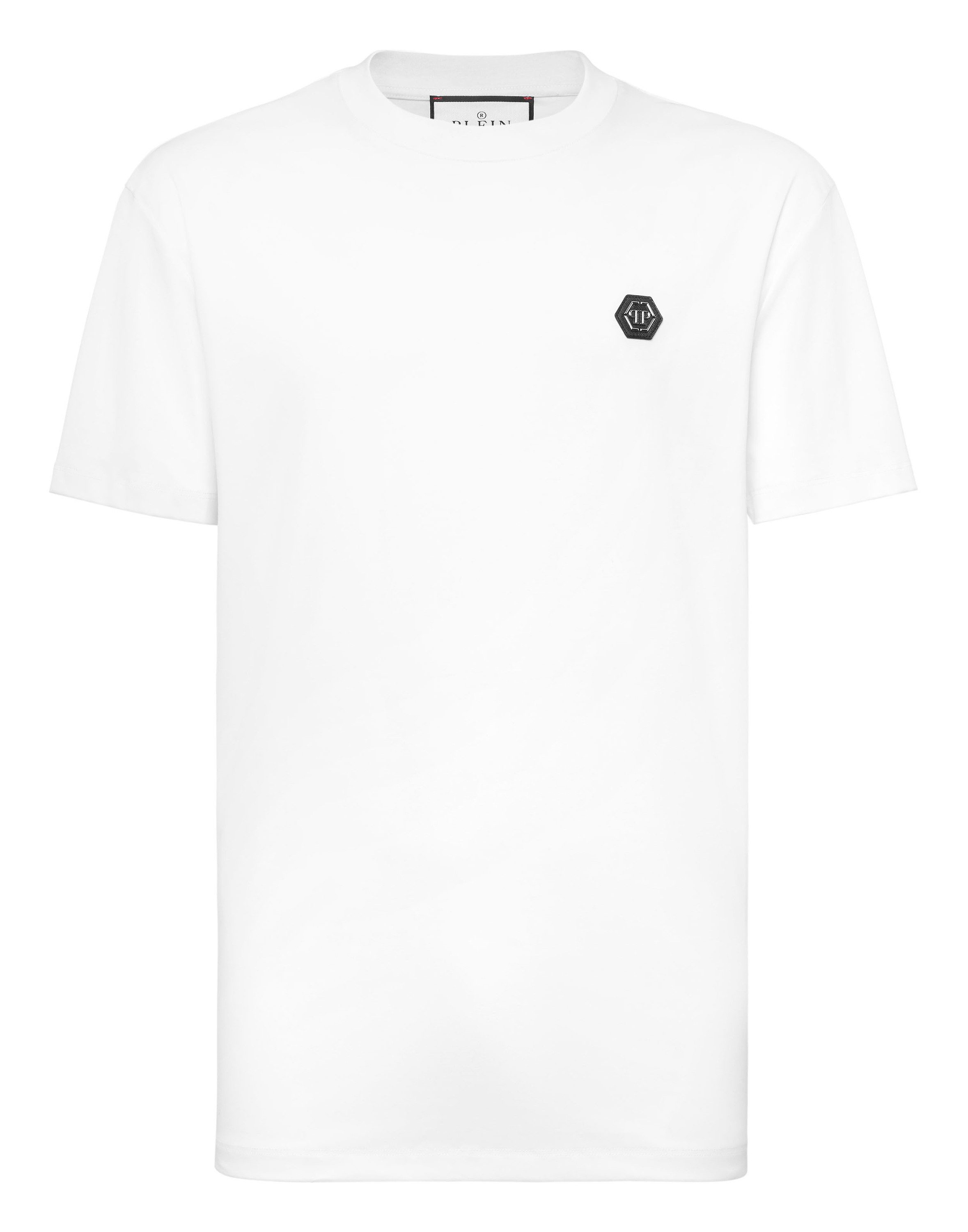 PHILIPP PLEIN T-Shirt Round Neck T-Shirt Hexagon