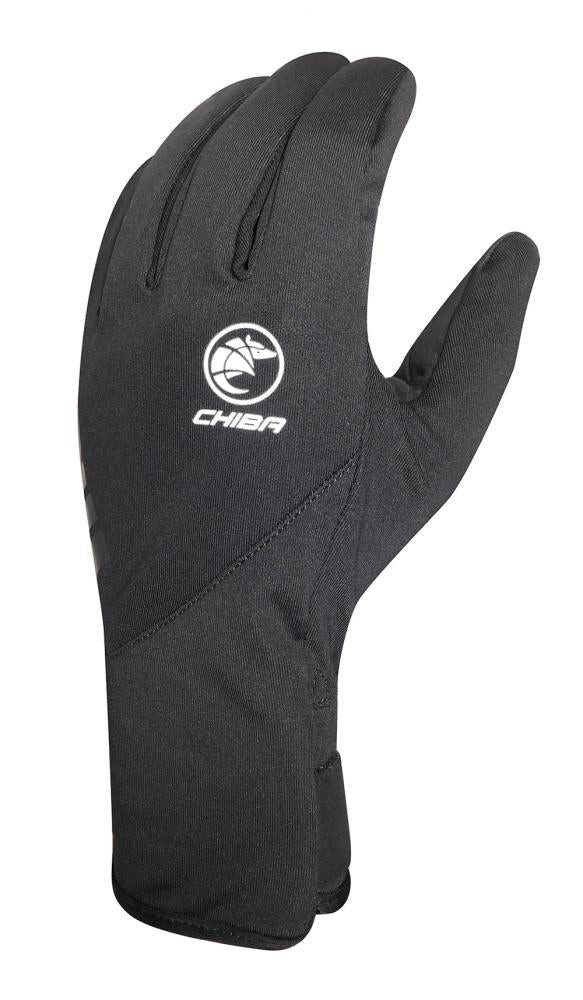 Fahrradhandschuhe CHIBA Softshell Light - Radhandschuhe XL schwarz, winddicht & atmungsa
