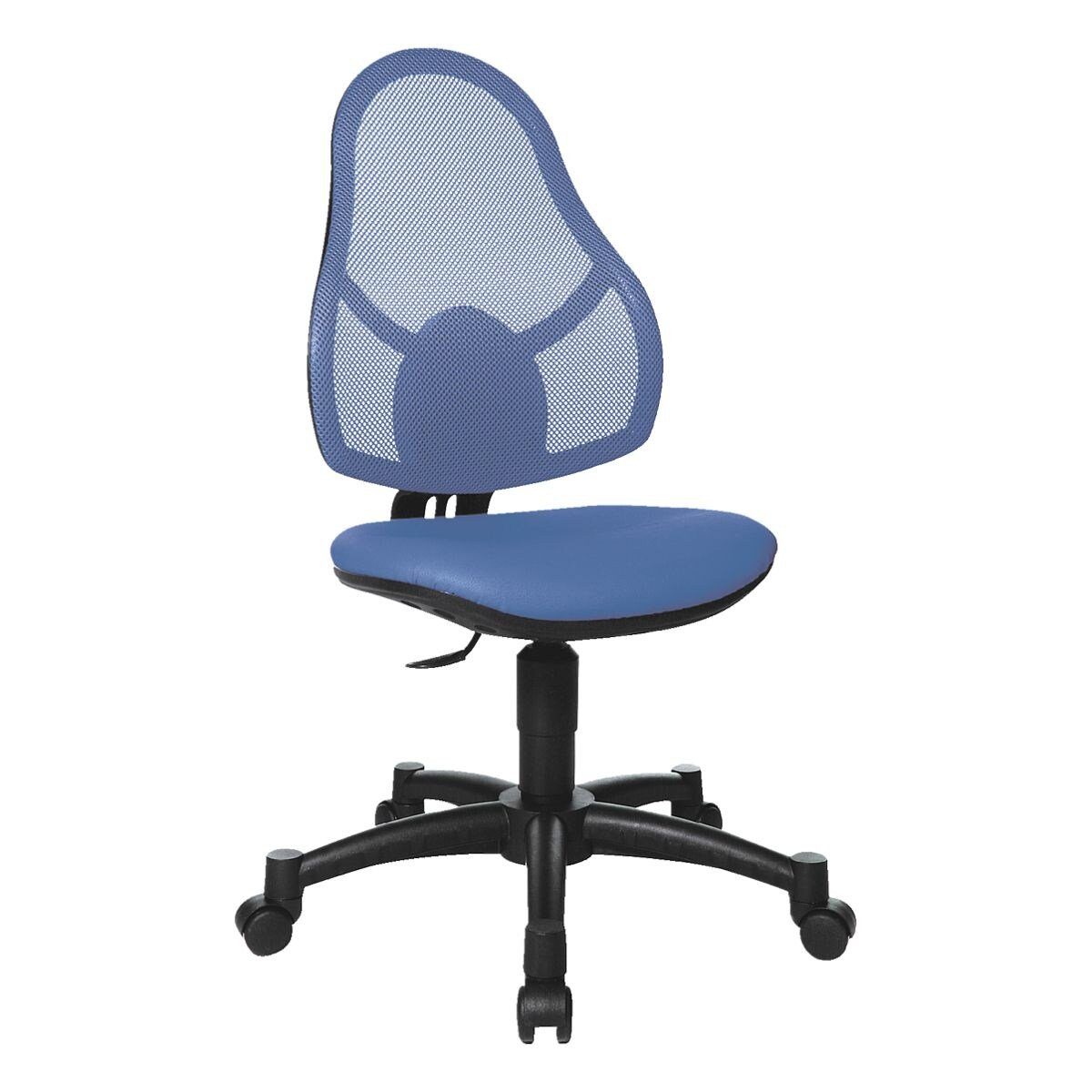 TOPSTAR Schreibtischstuhl Open Art Junior, mit Muldensitz und Spezial-Kinder-Toplift, (ohne Armlehnen) blau