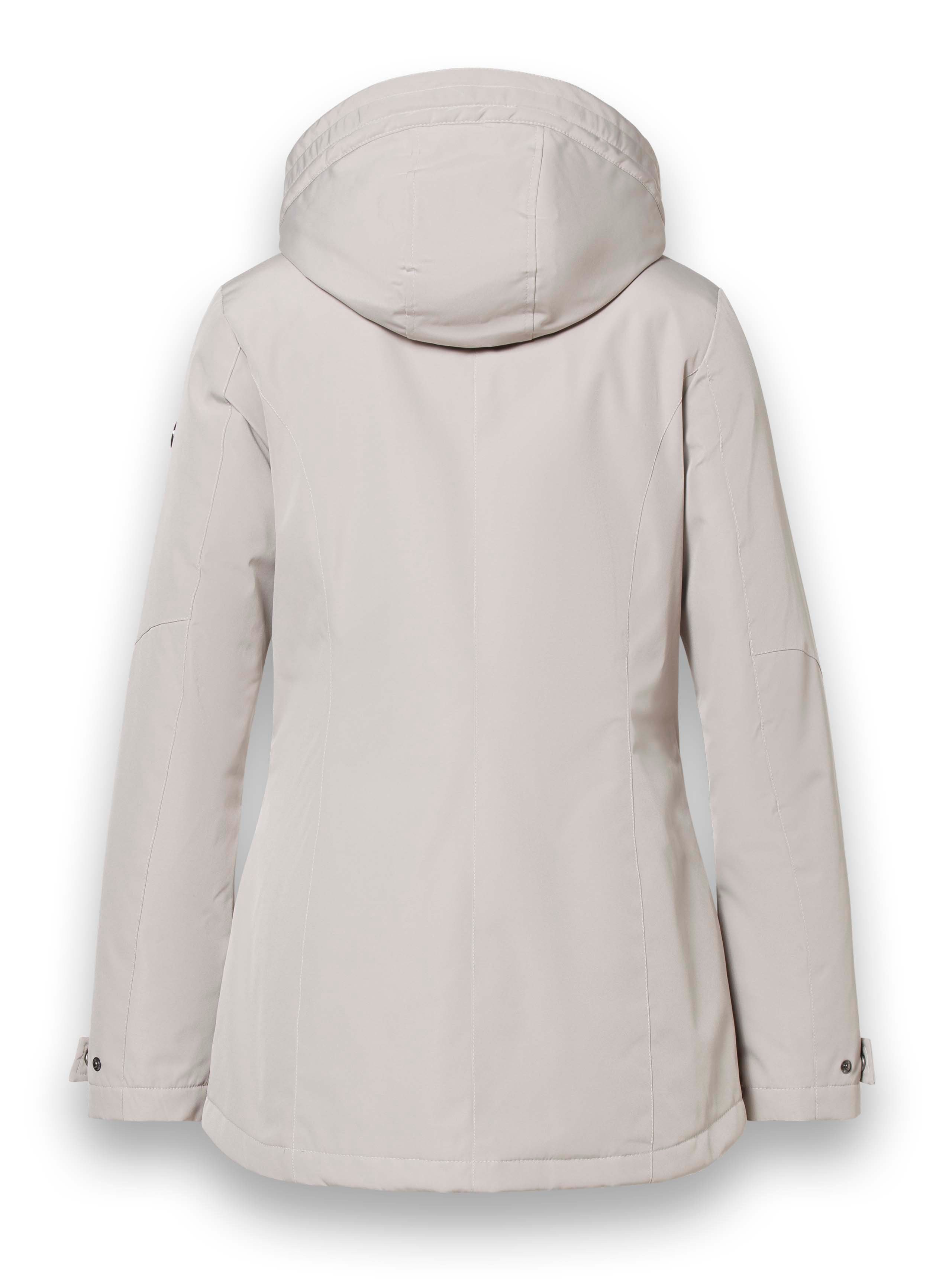 District Winterjacke Ischgl (mit Kapuze, wasserabweisend) beige Damen günstig online kaufen