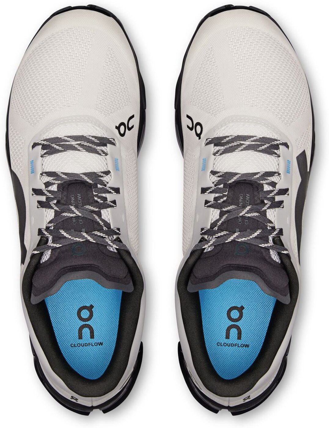 ON RUNNING Cloudflow 5 GLACIER / BLACK Laufschuh