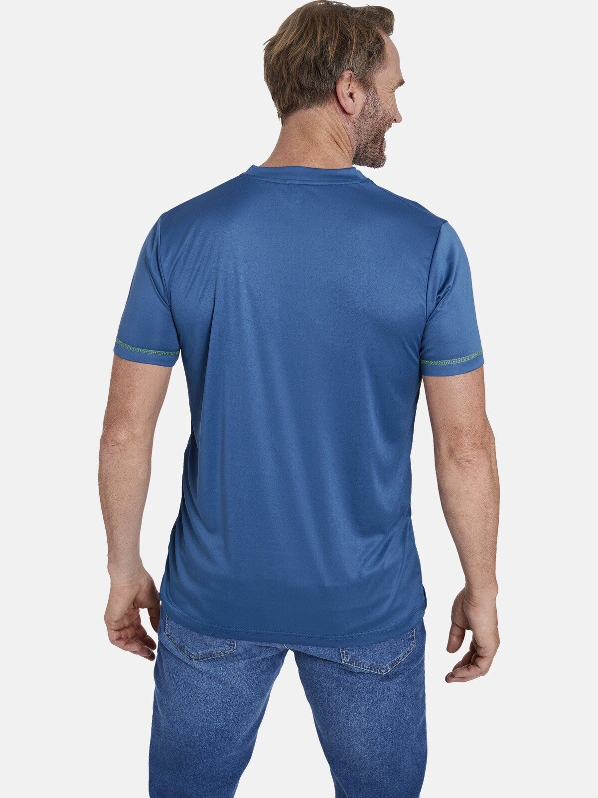 Vanderstorm Jan haut- T-Shirt blau und pflegefreundlich KLARIN