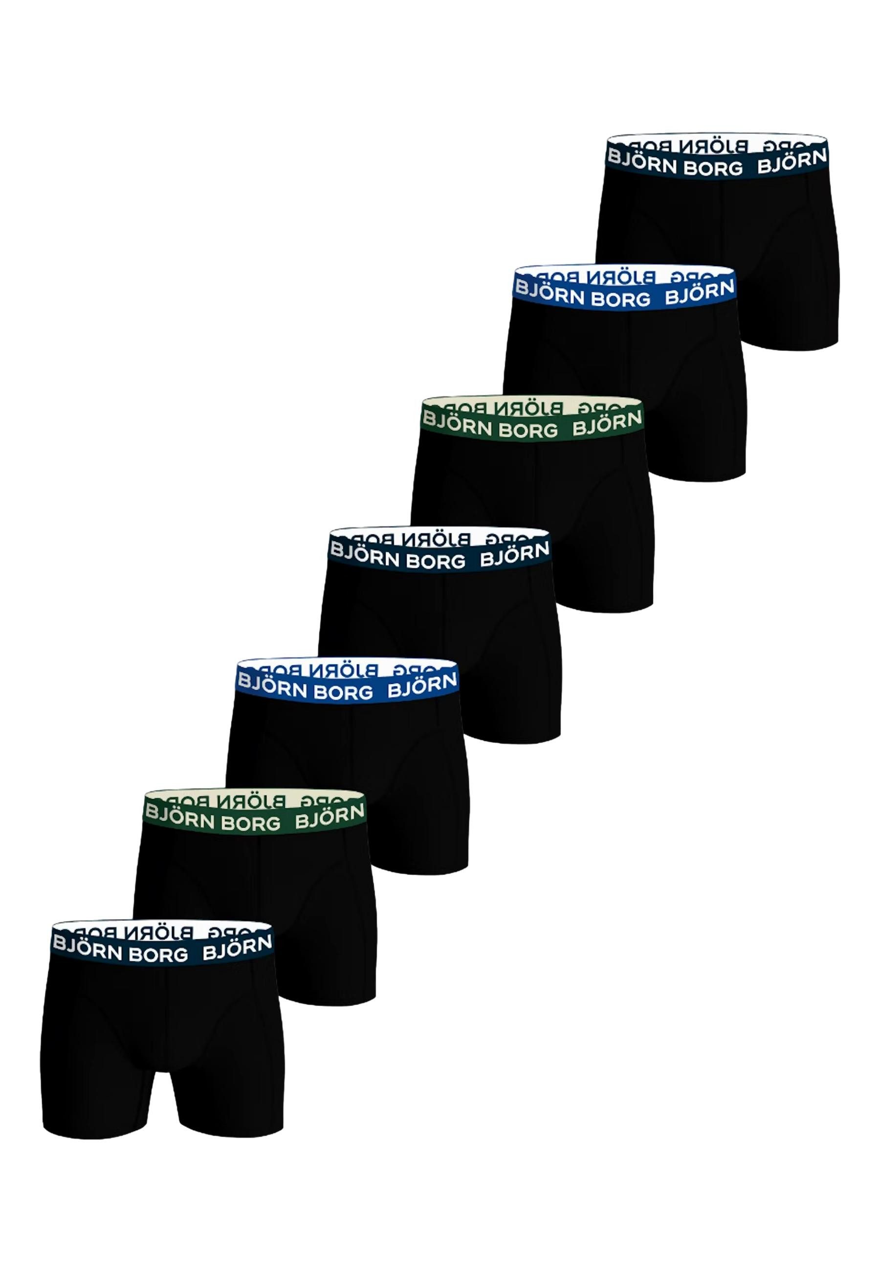 Björn Borg Boxershorts Boxershorts Unterhosen Stretch Boxers 7-pack (7-St)