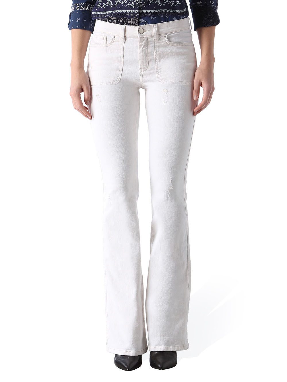Diesel Bootcut-Jeans Diesel Sandyb-Patch 0672Y Stretch günstig online kaufen