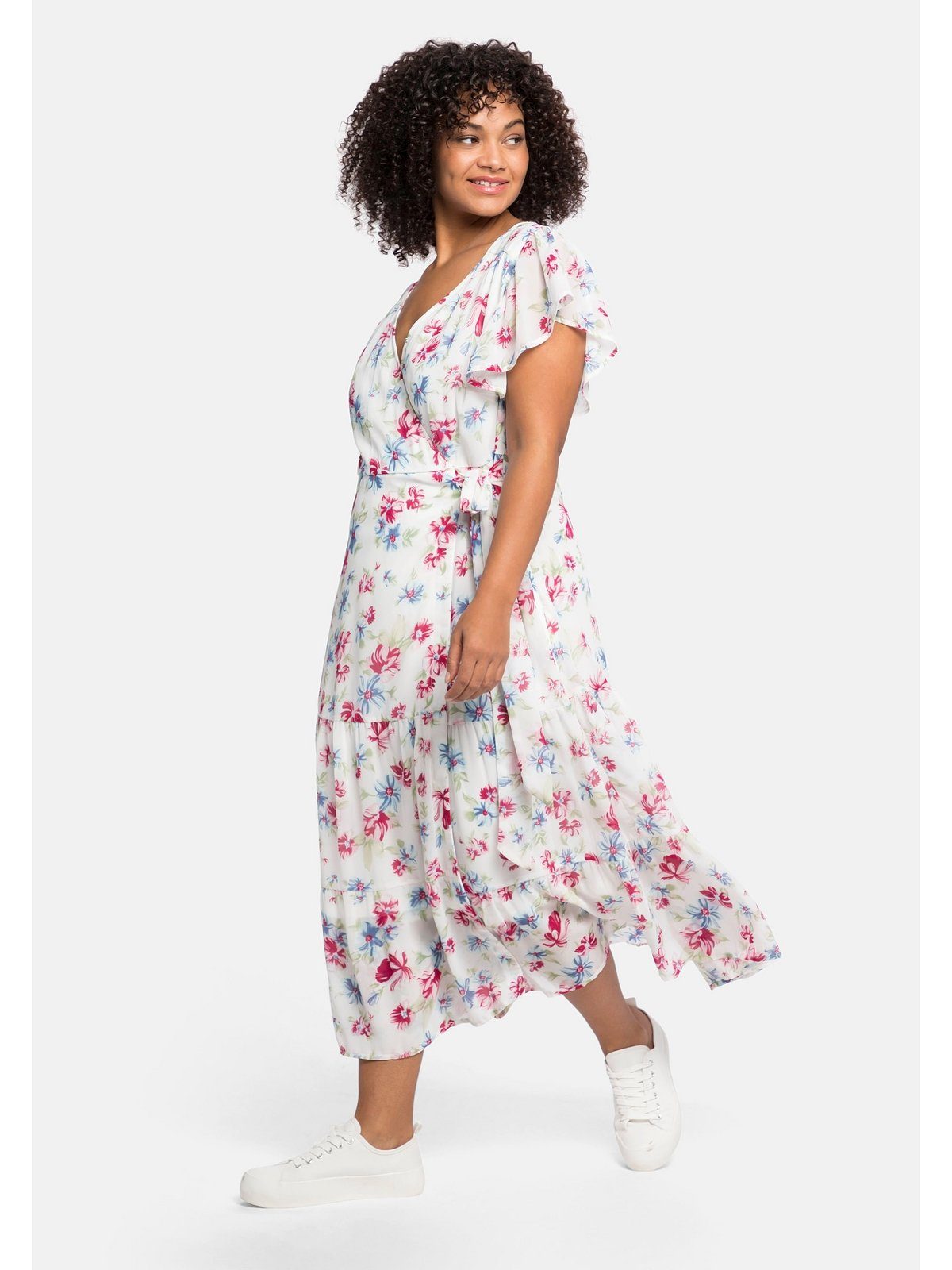 Chiffonkleid Große Größen