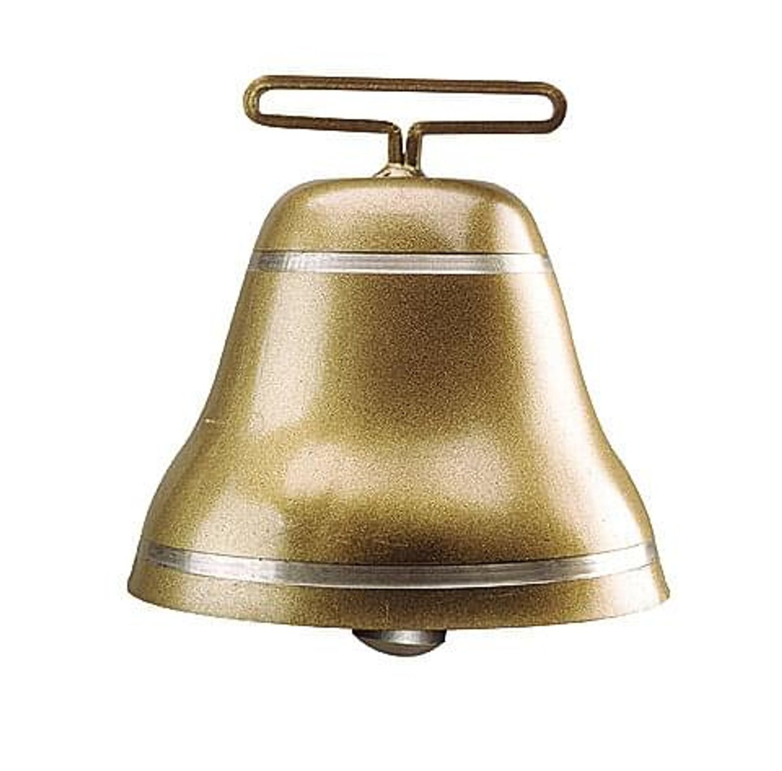 Horizont Glocke KAMER Stahlglocke rund Bronzefarben ø 165 mm Riemenbreite 82 mm