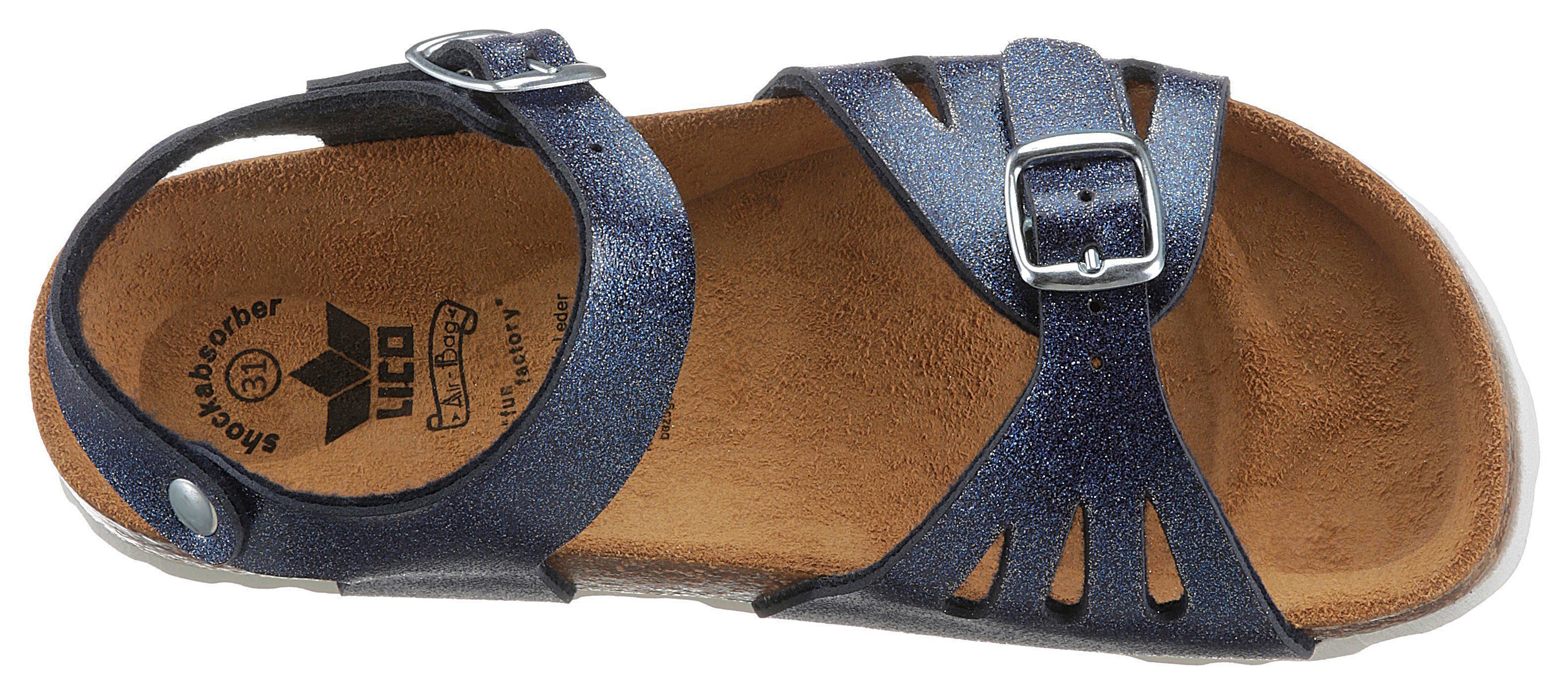 Lico Bioline Sandal Sandale mit Kork-Fußbett