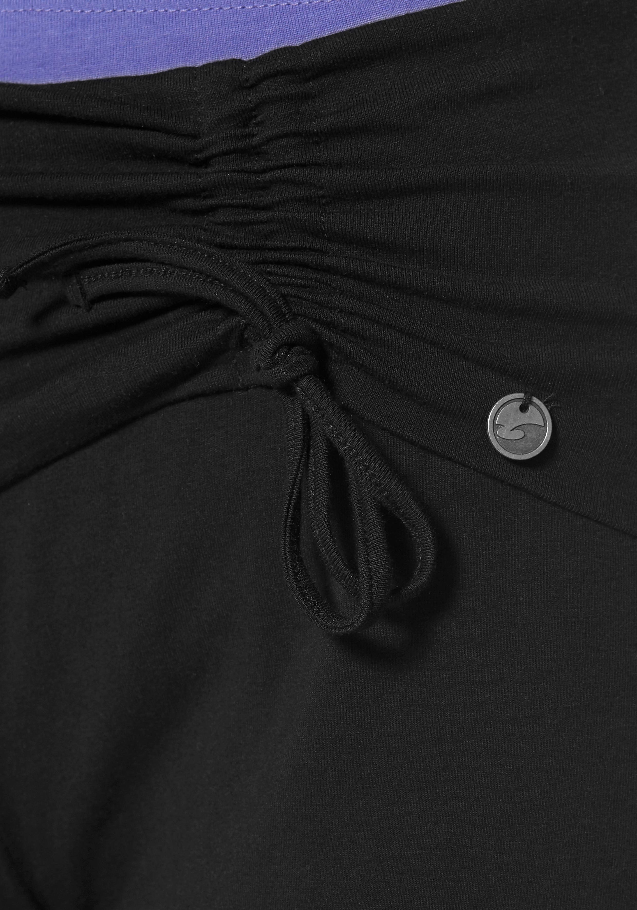 Ocean Sportswear Yogahose Soulwear - 3/4 Yoga Pants Komfortabler Umschlagbund mit seitlicher Raffung