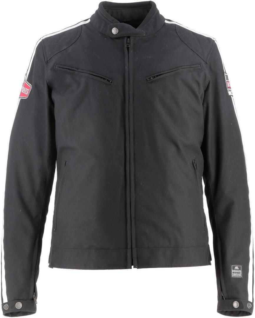 Helstons Motorradjacke Racing Motul Edition Motorrad Textiljacke Rückenprotektor enthalten,herausnehmbares Innenfutter