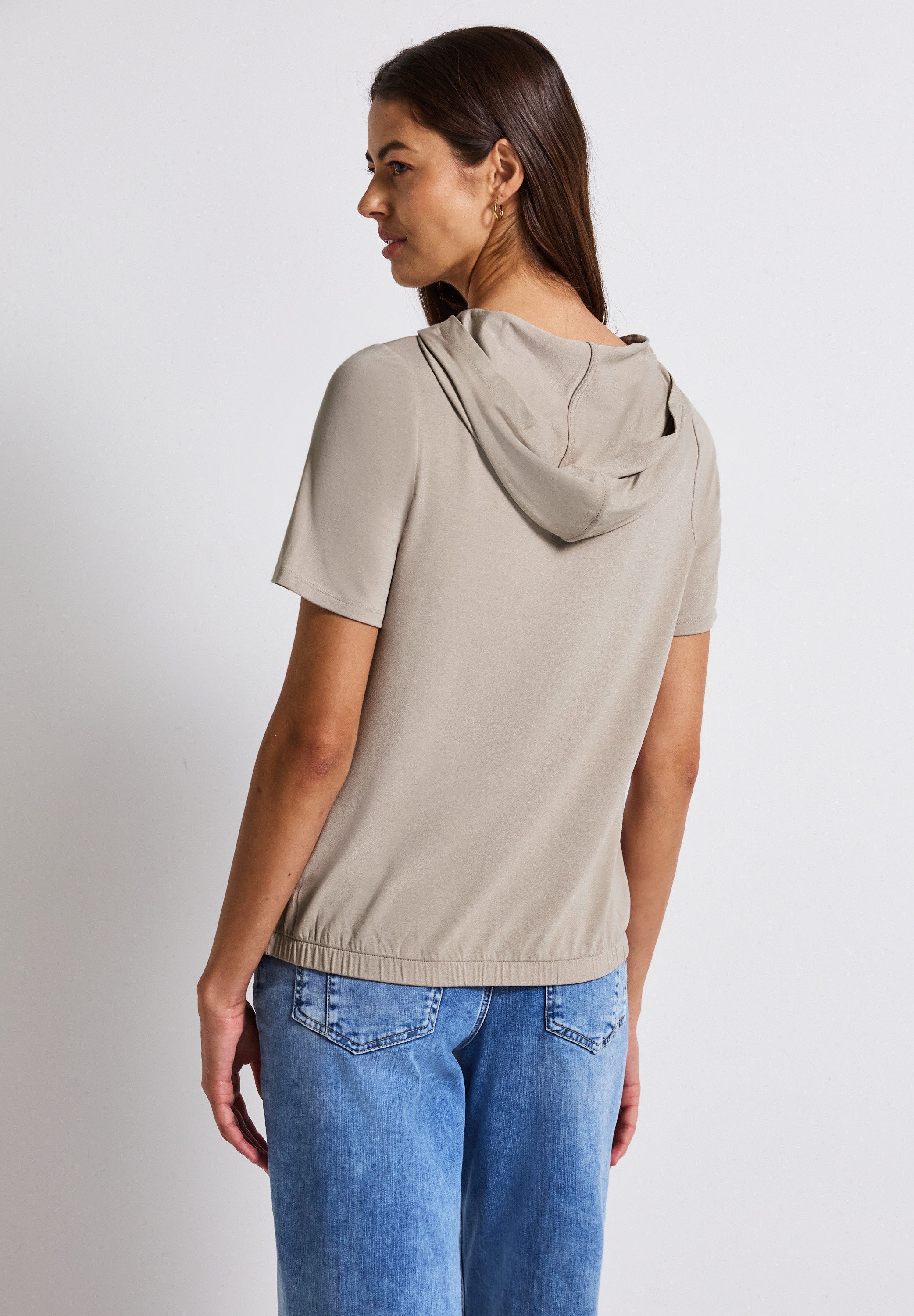 STREET ONE T-Shirt mit Kapuze günstig online kaufen