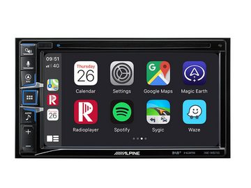 ALPINE INE-W611DU Navigationssystem mit 6,5-Zoll- Autoradio