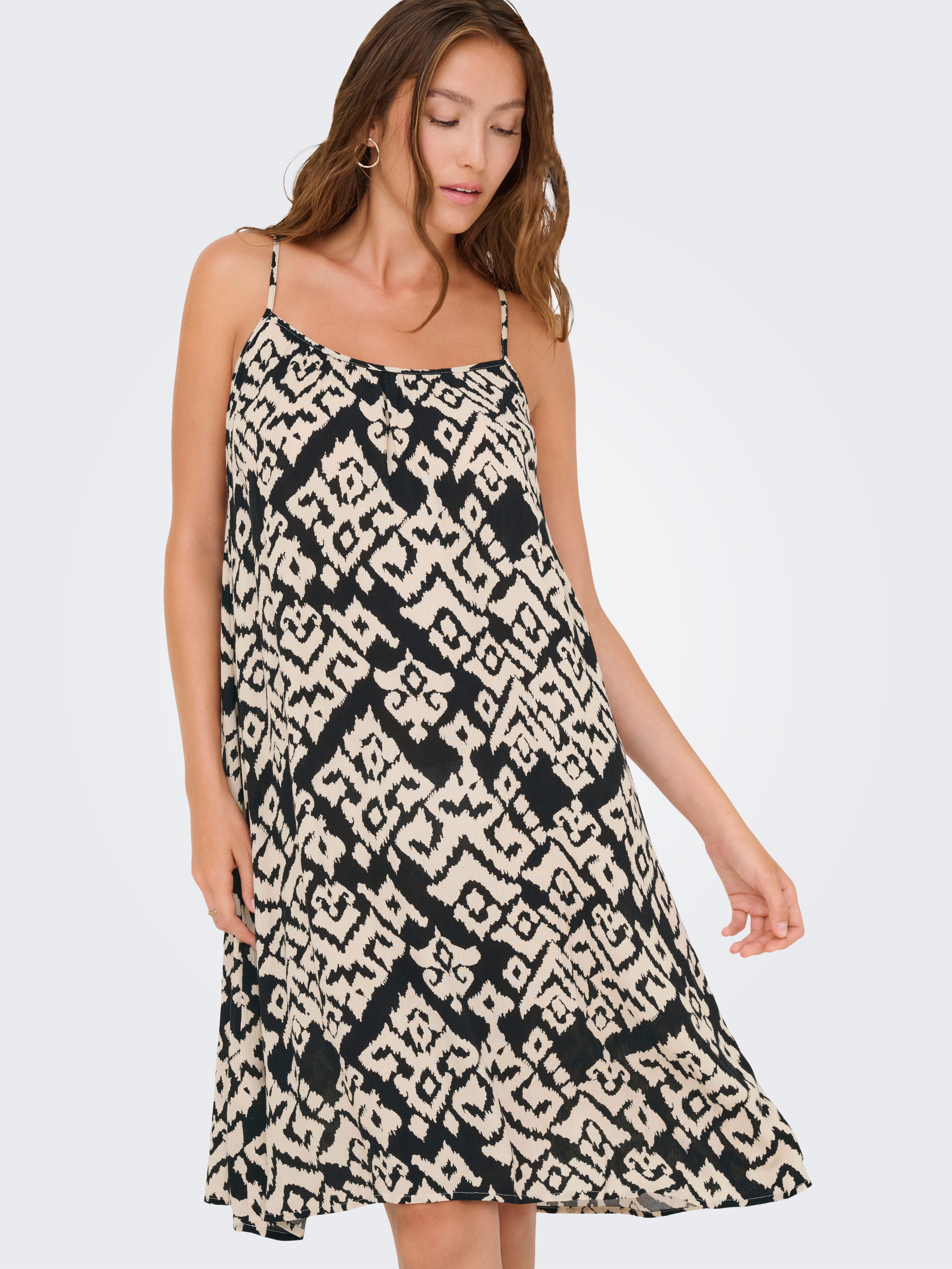 ONLY Trägerkleid ONLMAI STRAP DRESS WVN CS Viskose, regular fit