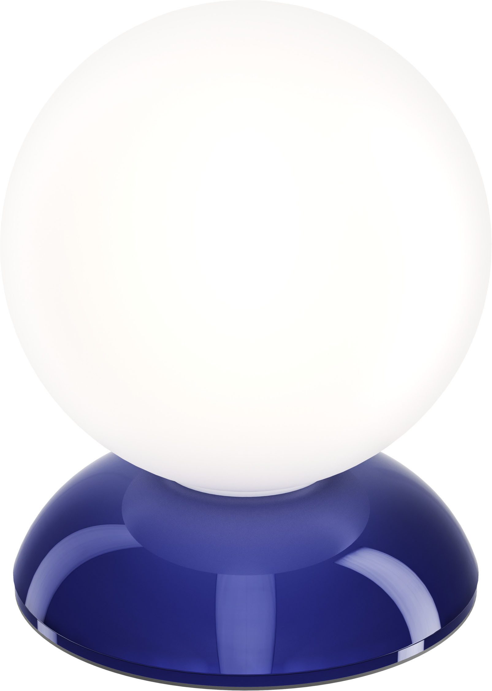 EGLO LED Tischleuchte PACCUCCI, ohne Leuchtmittel, Tischlampe, Schlafzimmer, Glas, Ø 12,5 Höhe 15,5 cm