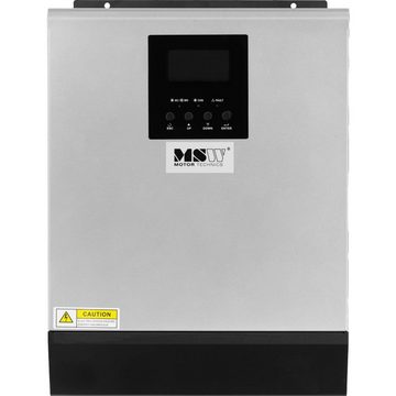 MSW Solarladeregler Wechselrichter Solar - Off-Grid - 1000VA - 2-98% Effizienz - MPPT/USV