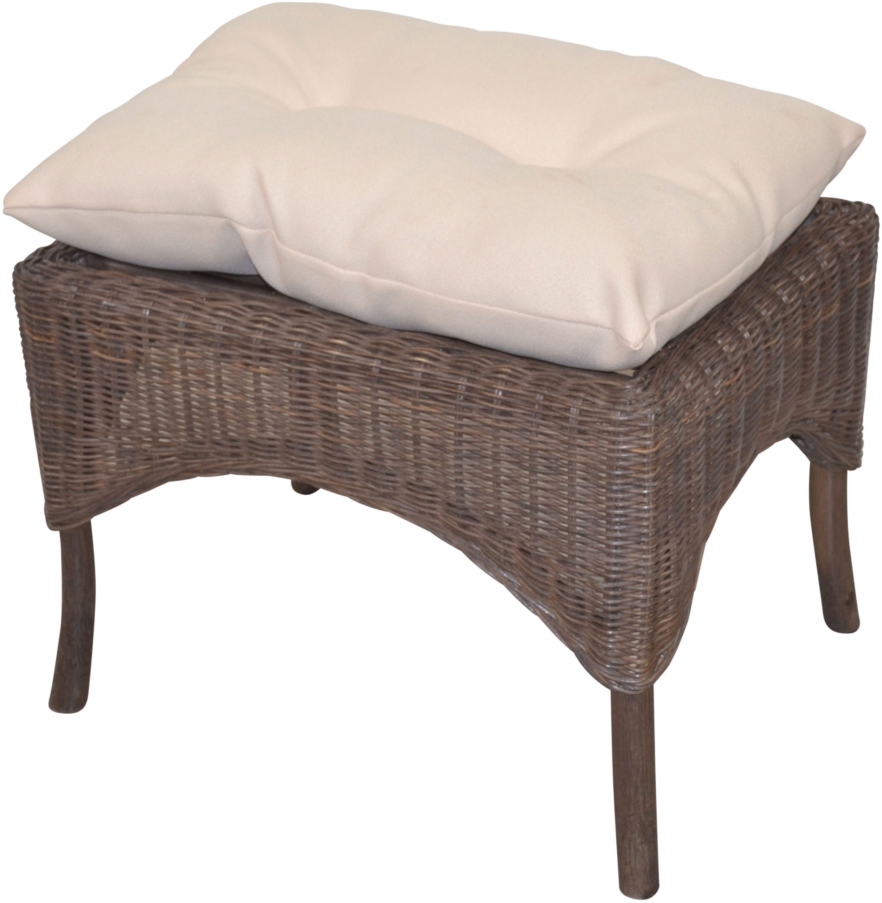 HOFMANN LIVING AND MORE Sitzhocker (1 St., Inklusive Sitzkissen), Hocker mit Kissen