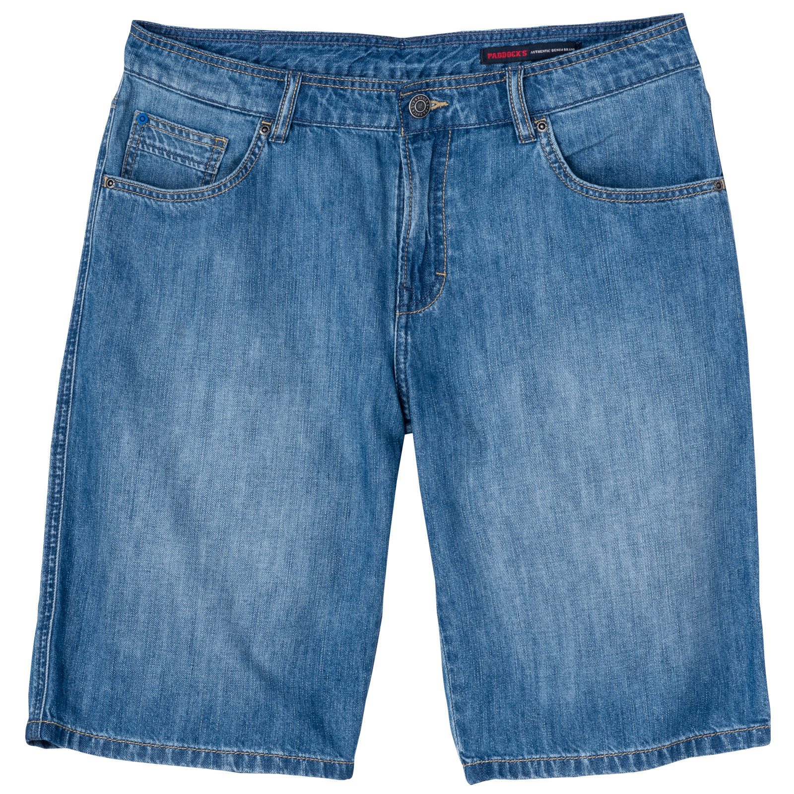 Paddock's Jeansshorts Paddock's Übergrößen Jeans-Shorts Ben mid blue used