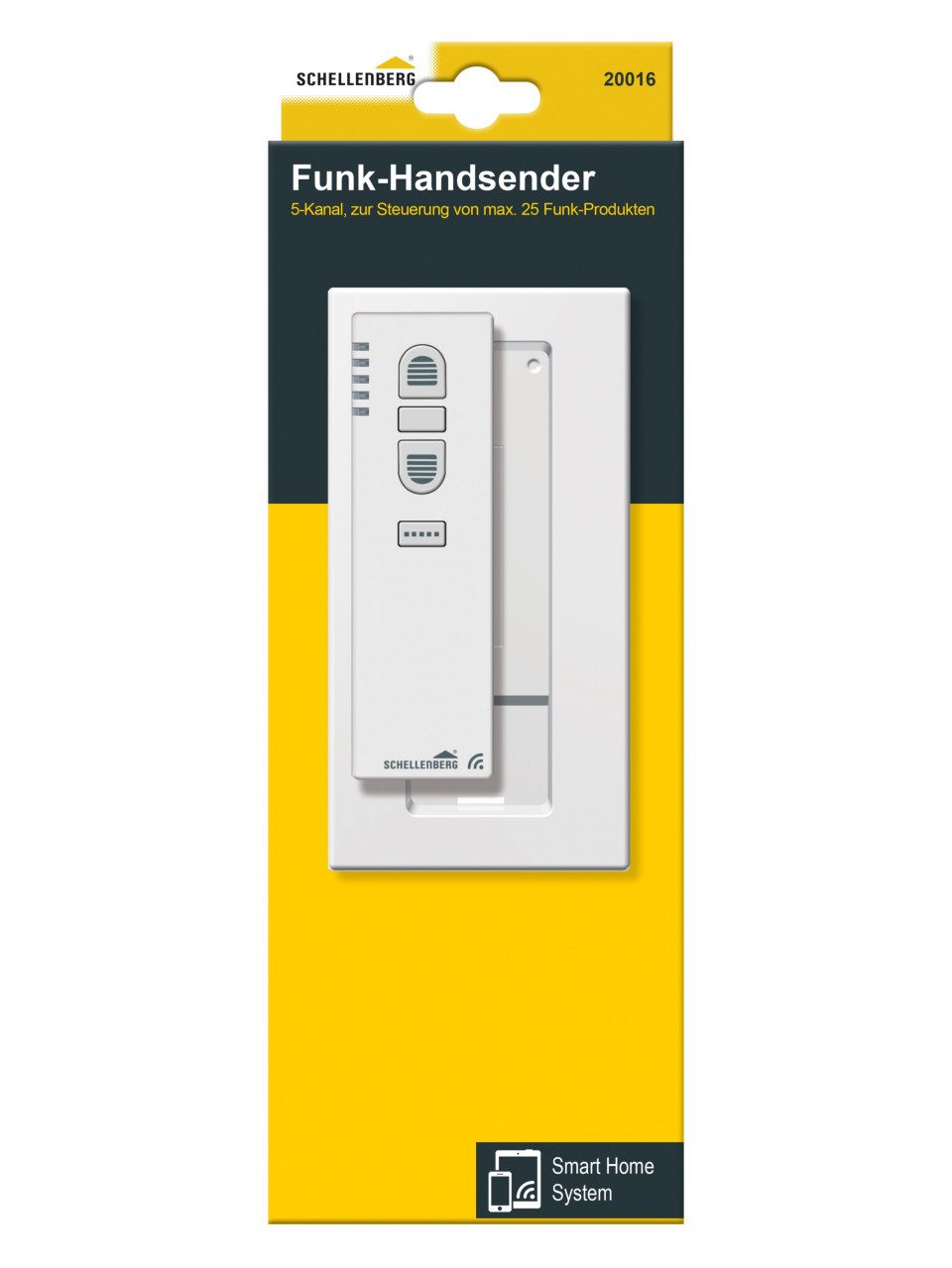 SCHELLENBERG Rollladenprofil Schellenberg Funk-Handsender 5 Kanal