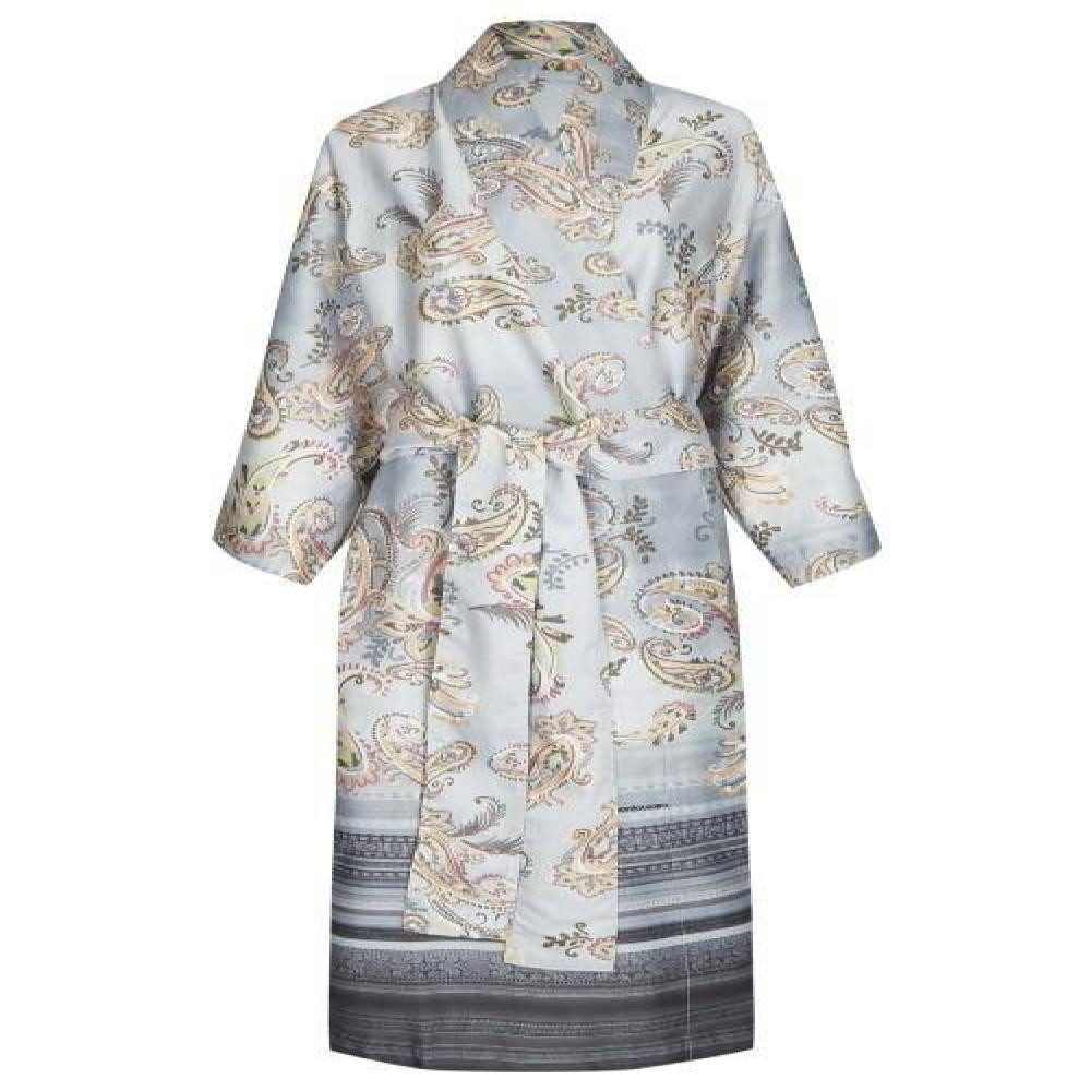 Bassetti Kimono TOSCA G1 in L/XL, 100% Baumwolle, Gürtel