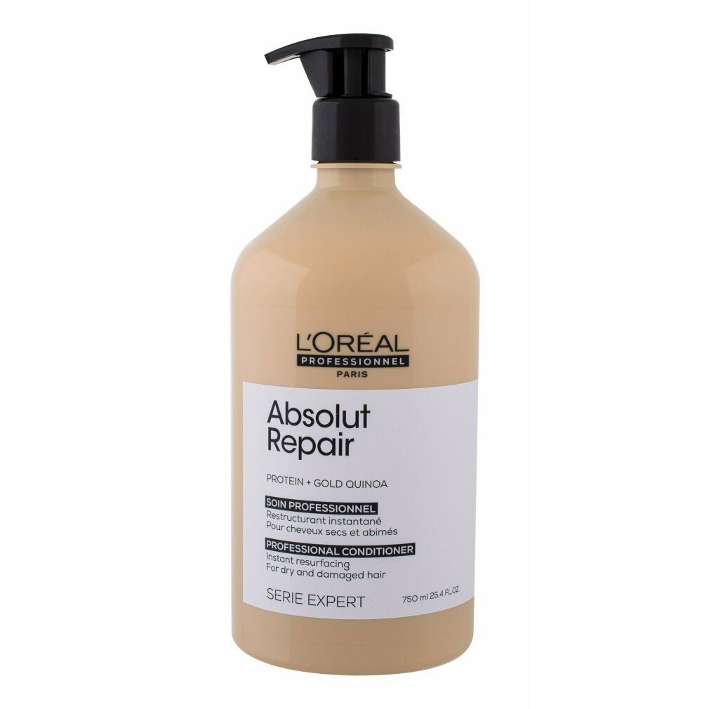 L\'ORÉAL PROFESSIONNEL ml, Absolut 750 Conditioner, L\'Oréal Hydratisierend Haarspülung PARIS Produktvorteile: Repair Paris Gold