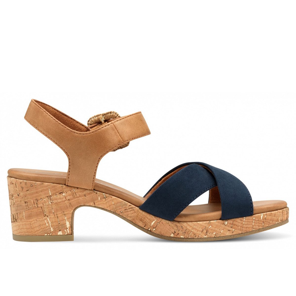 MARCO TOZZI Sandalette, Blockabsatz, Plateau, Sommerschuh, günstig online kaufen