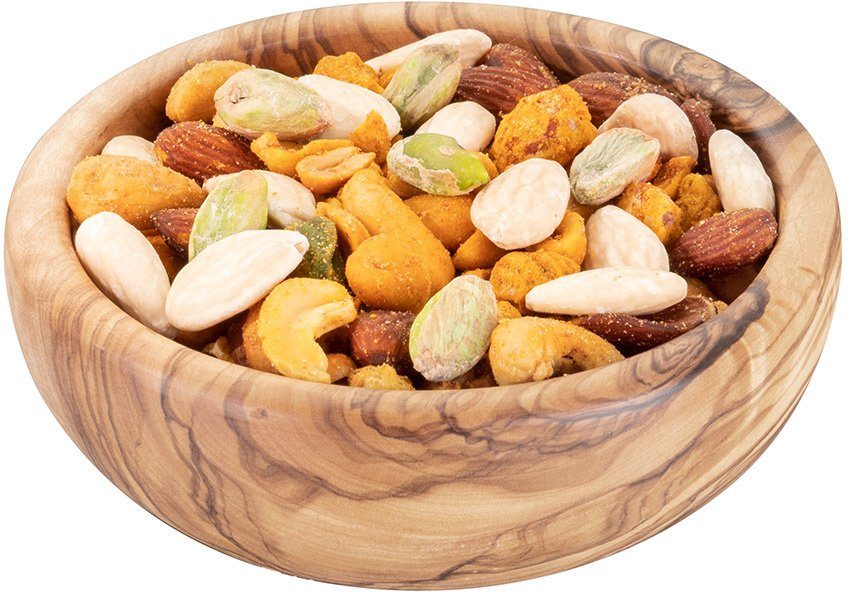 APS Servierschale OLIVE, Massivholz, (1-tlg), ein Unikat, macht jeden gedeckten Tisch zu einem echten Highlight