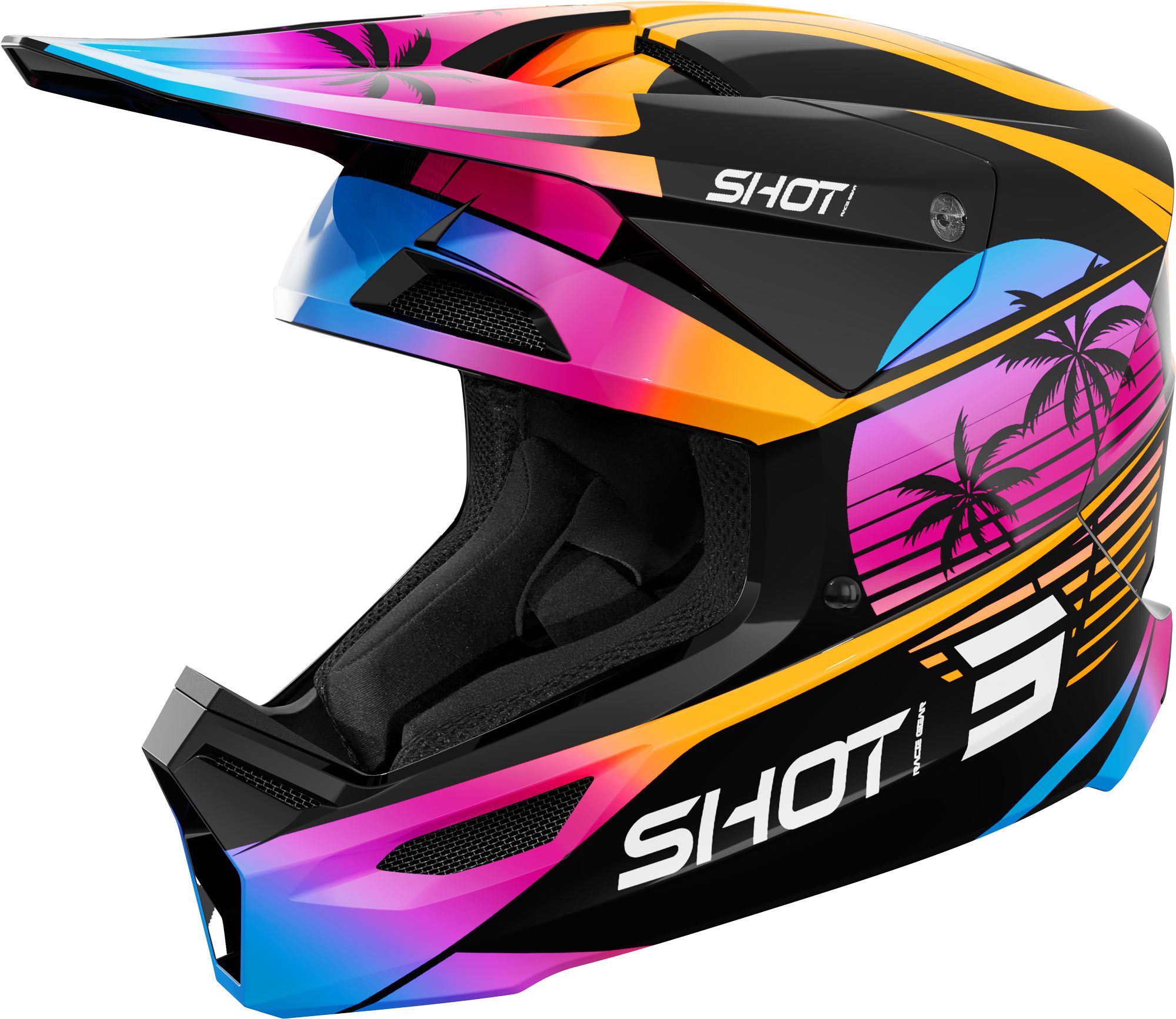 Shot Motocrosshelm Furious Miami Mips Motocross Helm