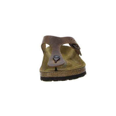 Birkenstock Gizeh Pantolette Fußbett Bequem Freizeit Zehentrenner Glattleder