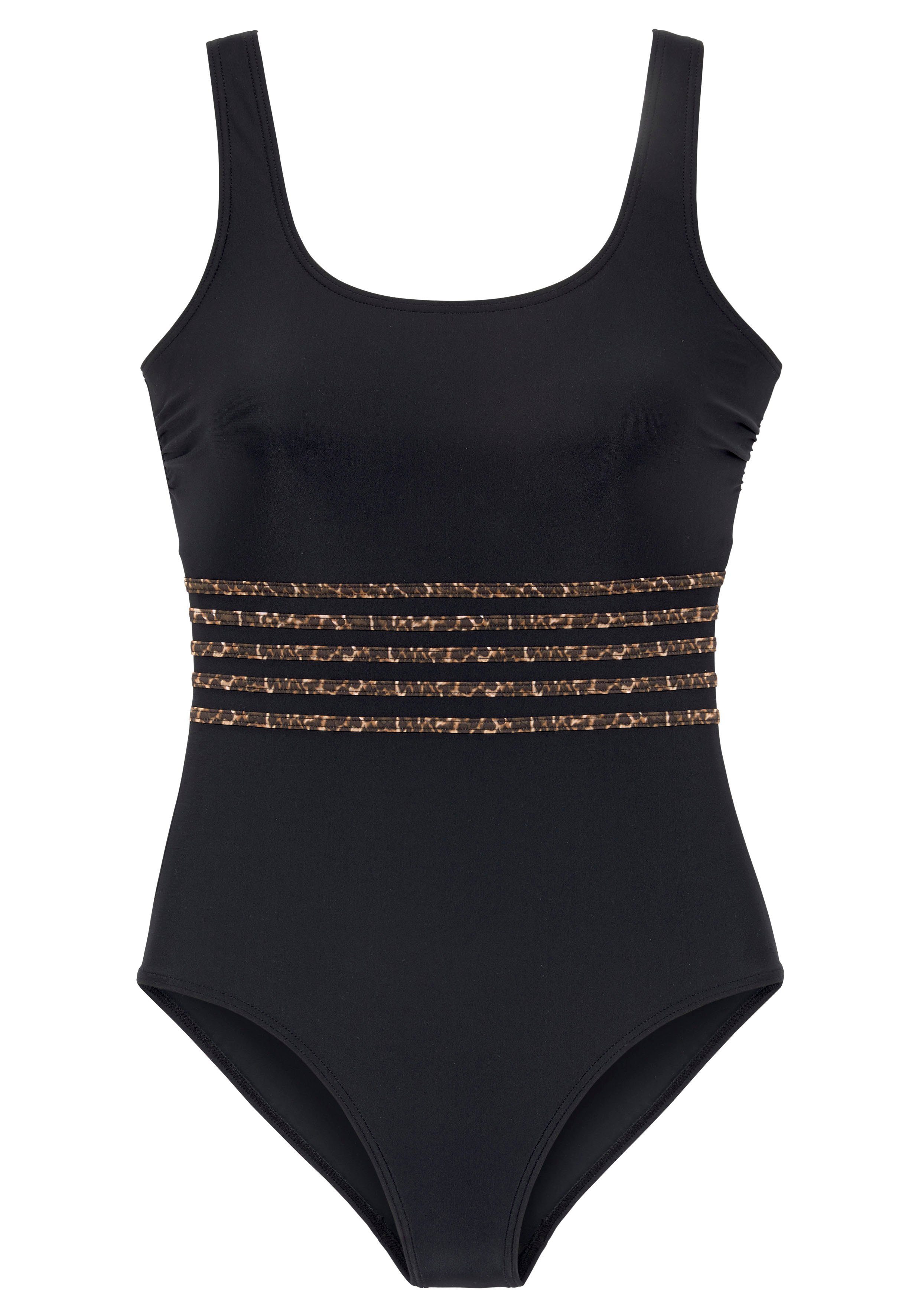 LASCANA Badeanzug Adele mit Shaping-Effekt und bedruckten Details günstig online kaufen