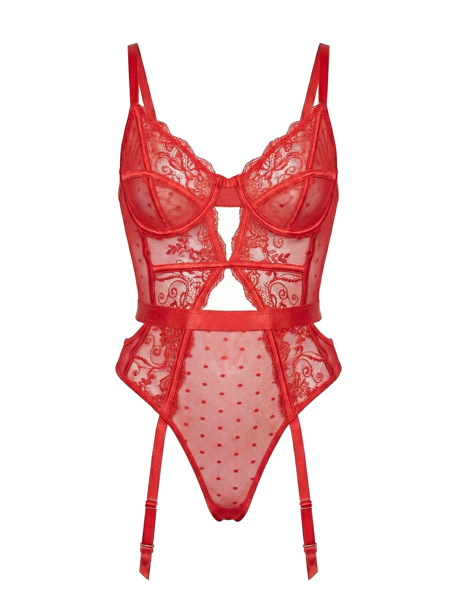 L.BEV Body Passione Rossa (1-tlg)