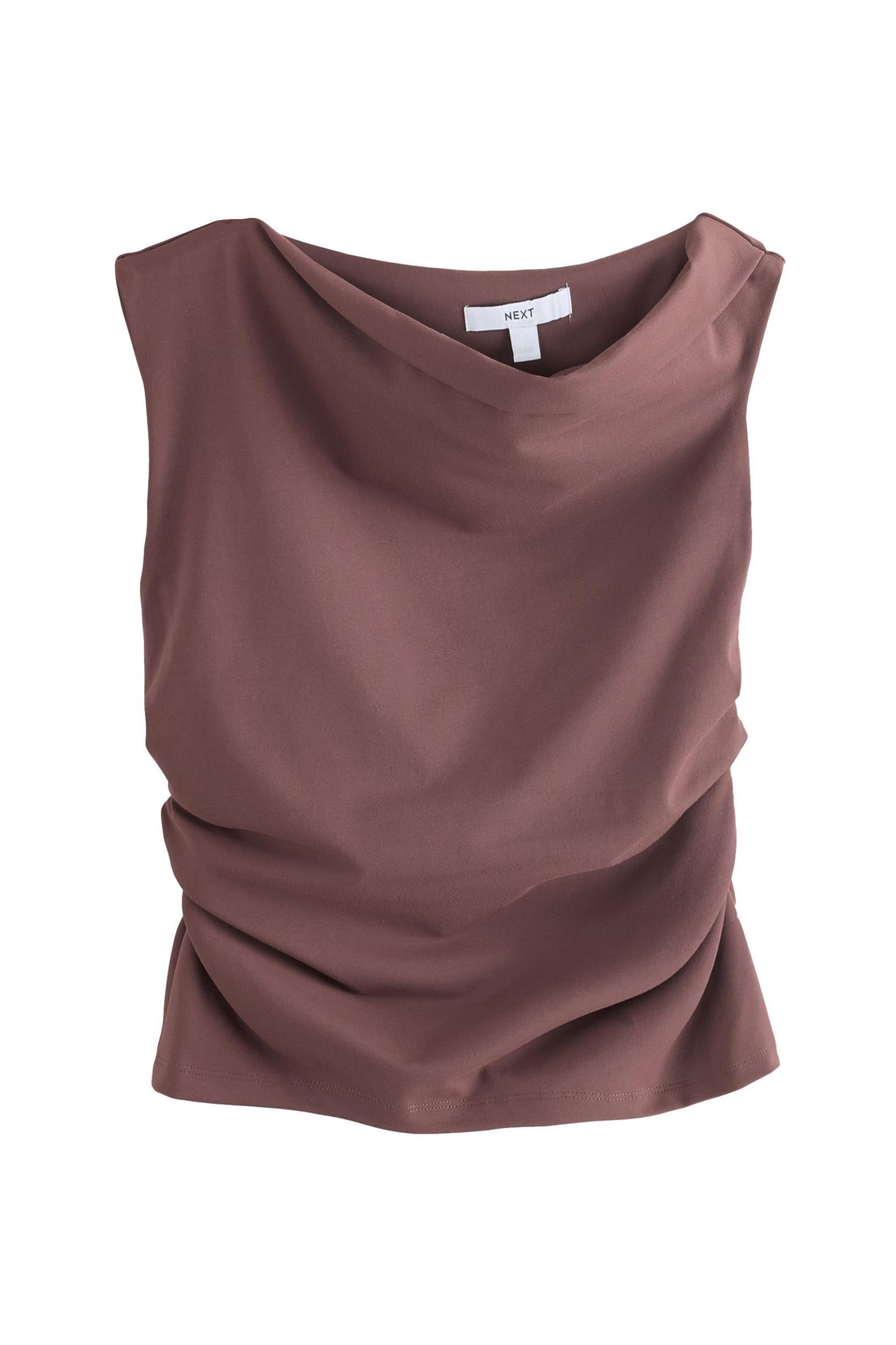 Next One-Shoulder-Top Ärmelloses Top mit asymmetrischer günstig online kaufen