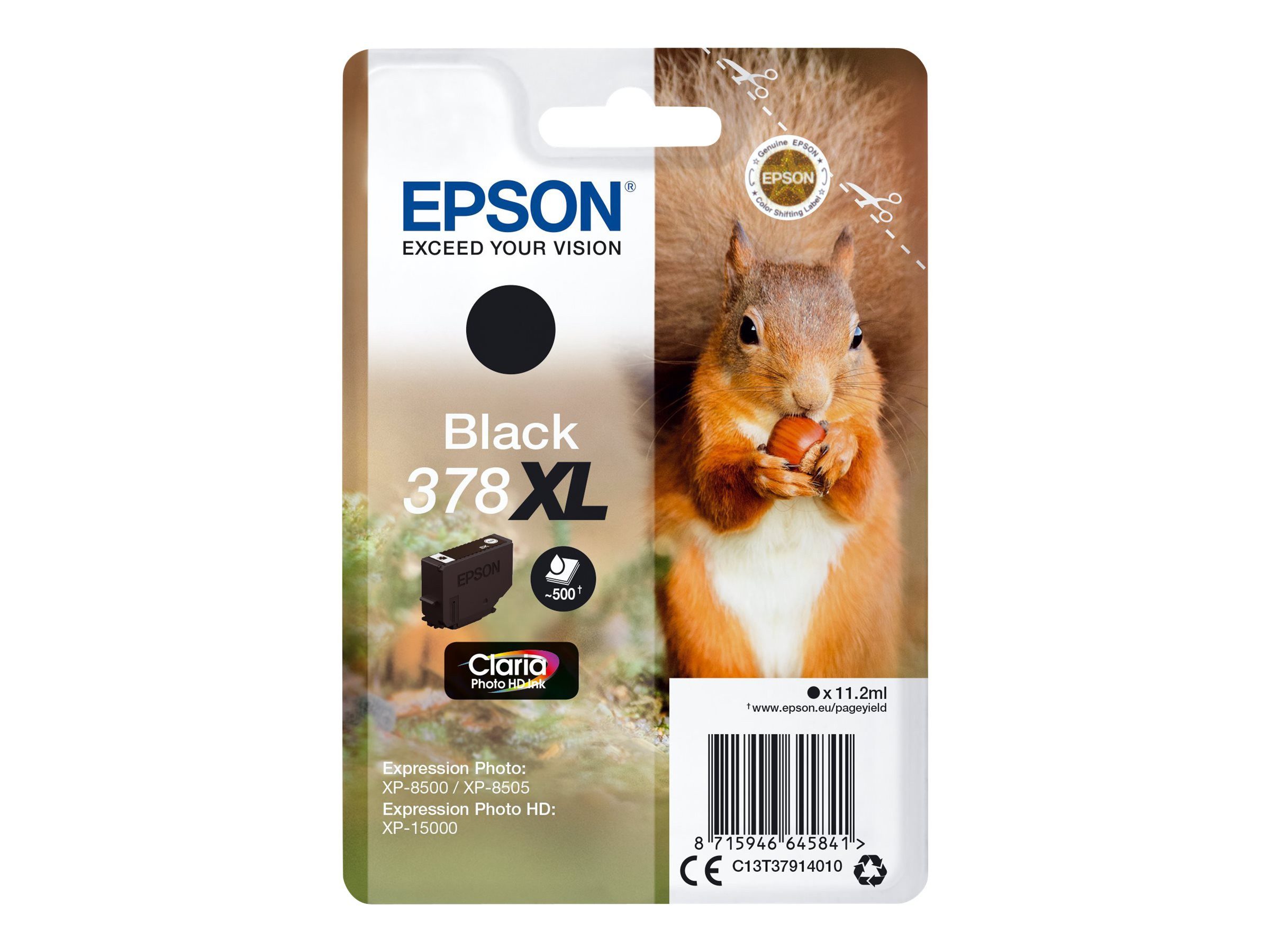 Thumbnail - Epson EPSON 378XL XL Schwarz Tintenpatrone Tintenpatrone