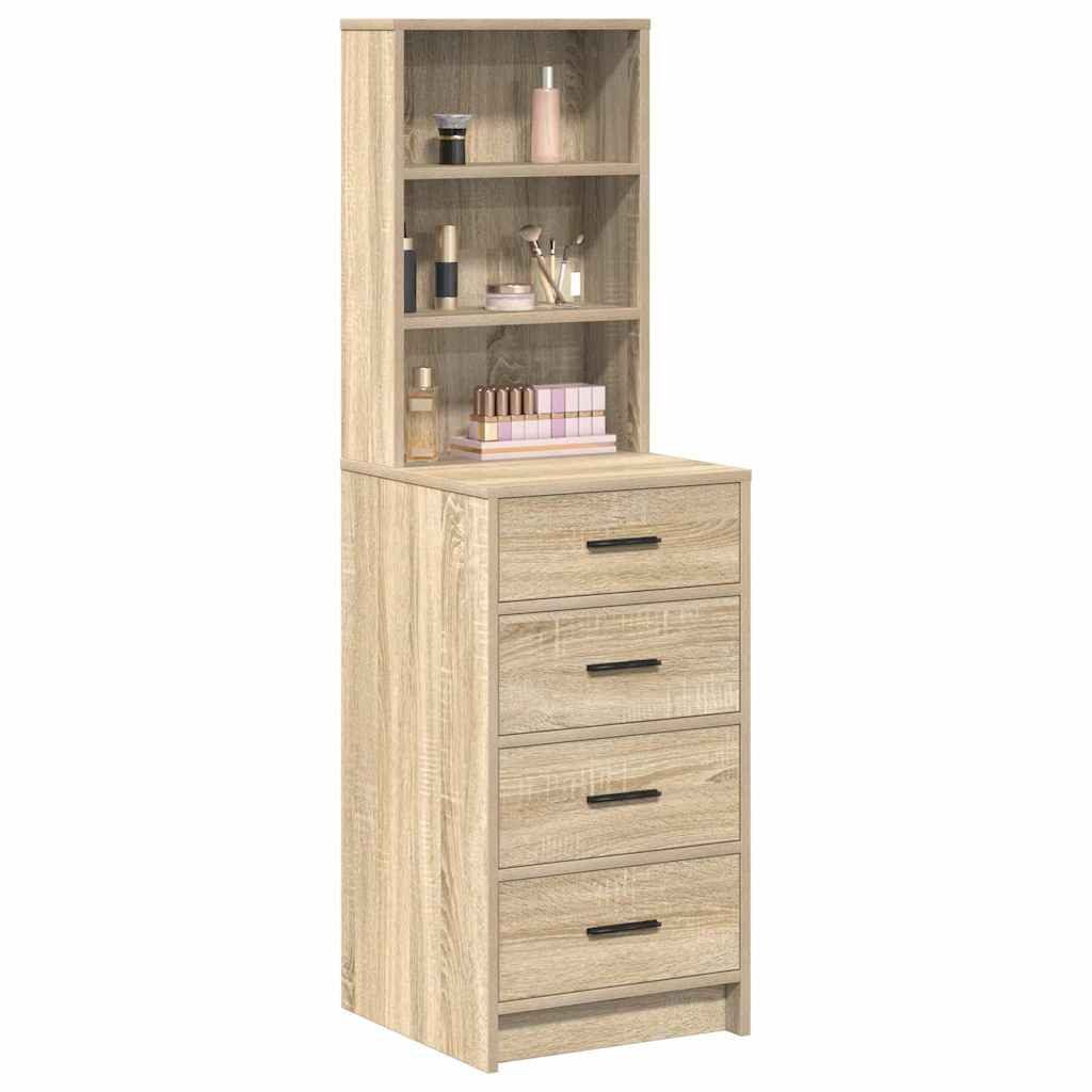 vidaXL Sideboard Hochboard Sonoma Eiche 40 günstig online kaufen