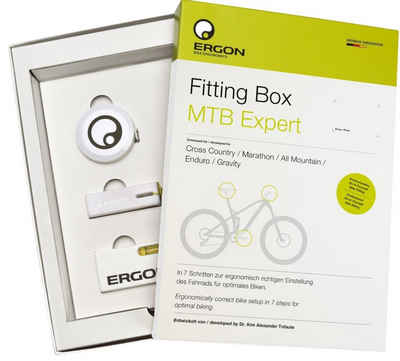 Ergon Fahrrad-Montageständer Ergon Fitting Box MTB Expert Mountainbike Ergonomie Einstellung
