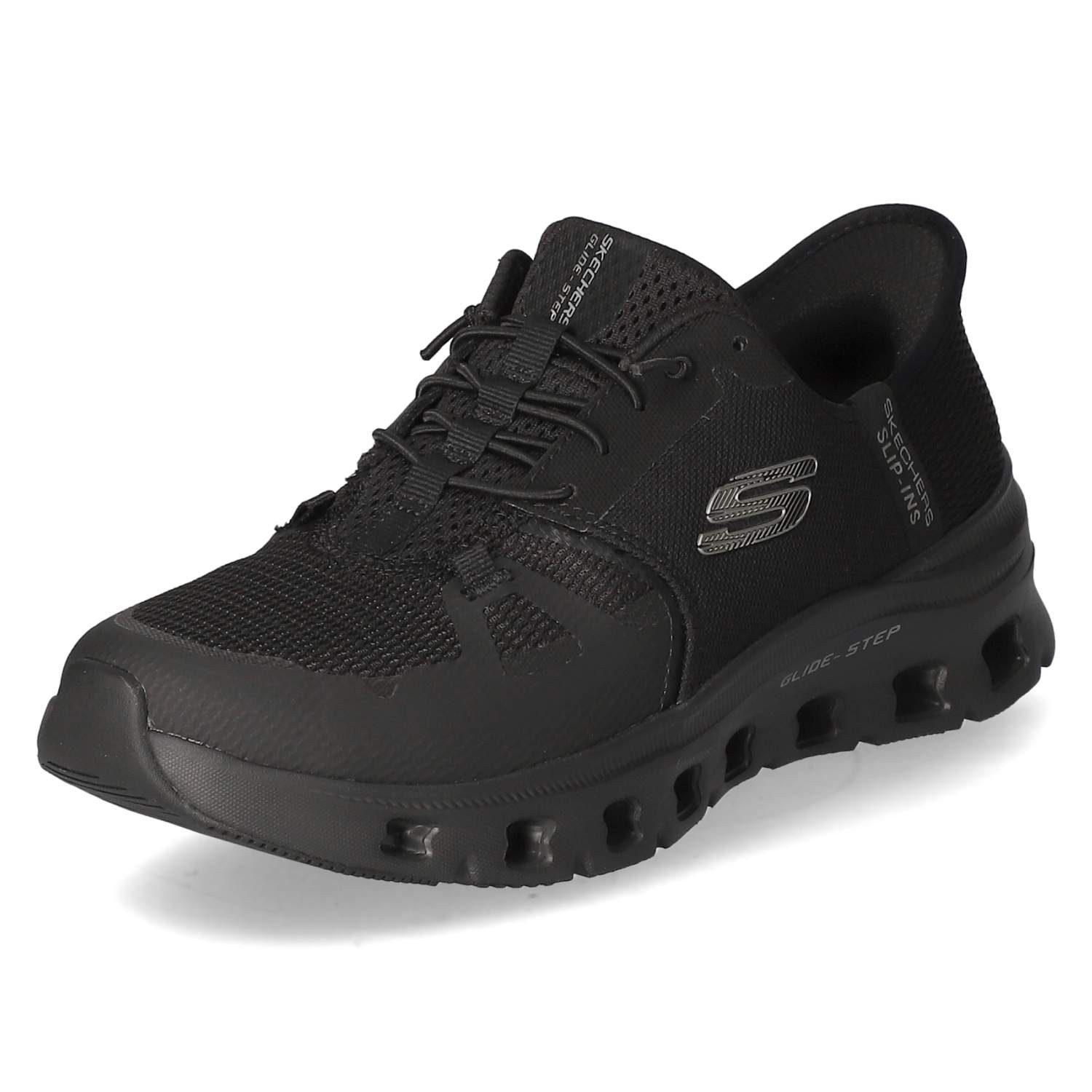 Skechers Skechers 150420 BBK Damen Textil & Synthetik schwarz Schnürschuh günstig online kaufen