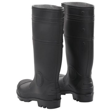 vidaXL Wathose Gummistiefel Schwarz Größe 40 PVC