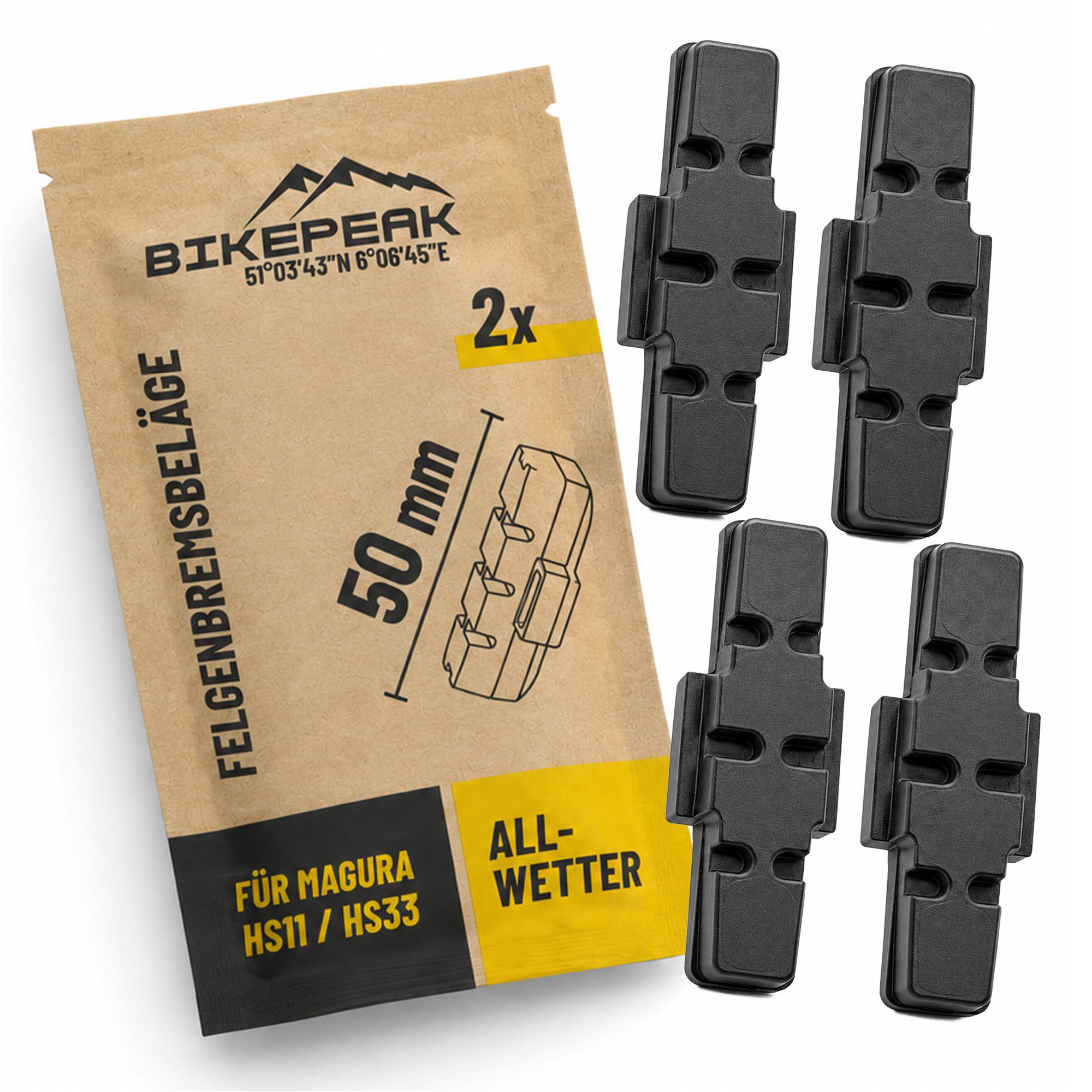 BikePeak Bremsbelag