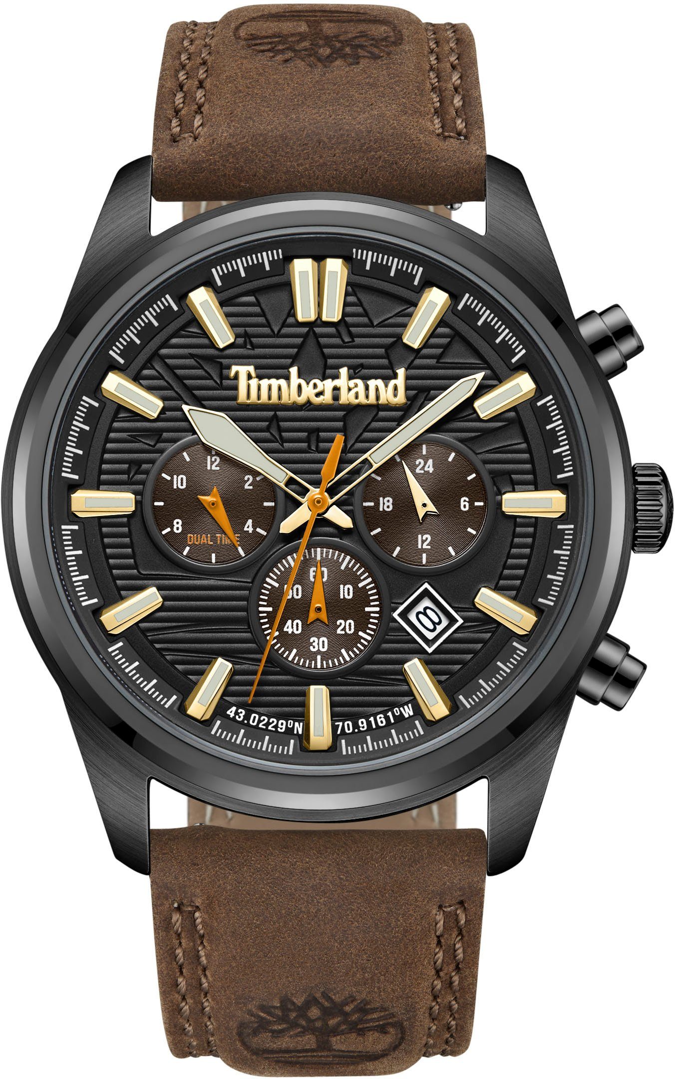 Timberland Chronograph NORTHBRIDGE, TDWGF0009603, Armbanduhr, Quarzuhr, Herrenuhr, Datum