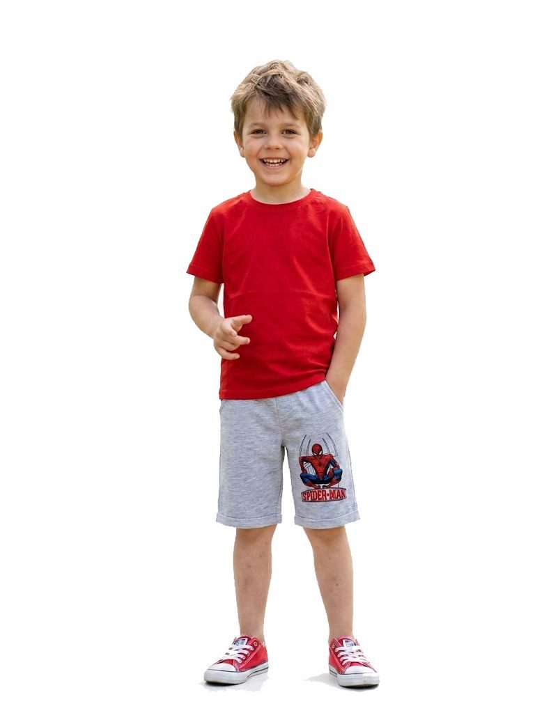 Spiderman Bermudas Spider-Man Jungen Bermudashorts Sommerhose kurze Hose Jungen kurze Sommer Hose Spiderman