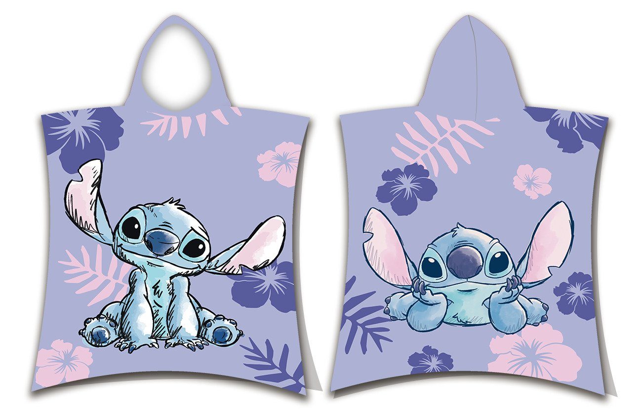 Disney Kapuzenhandtuch Lilo and Stitch Poncho günstig online kaufen