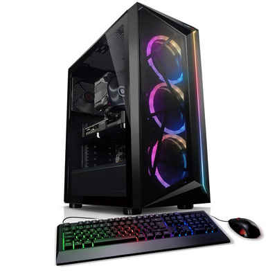 Kiebel Nova 11 Gaming-PC (Intel Core i9 Intel Core i9-11900KF, RTX 4060, 32 GB RAM, 2000 GB SSD, Luftkühlung)